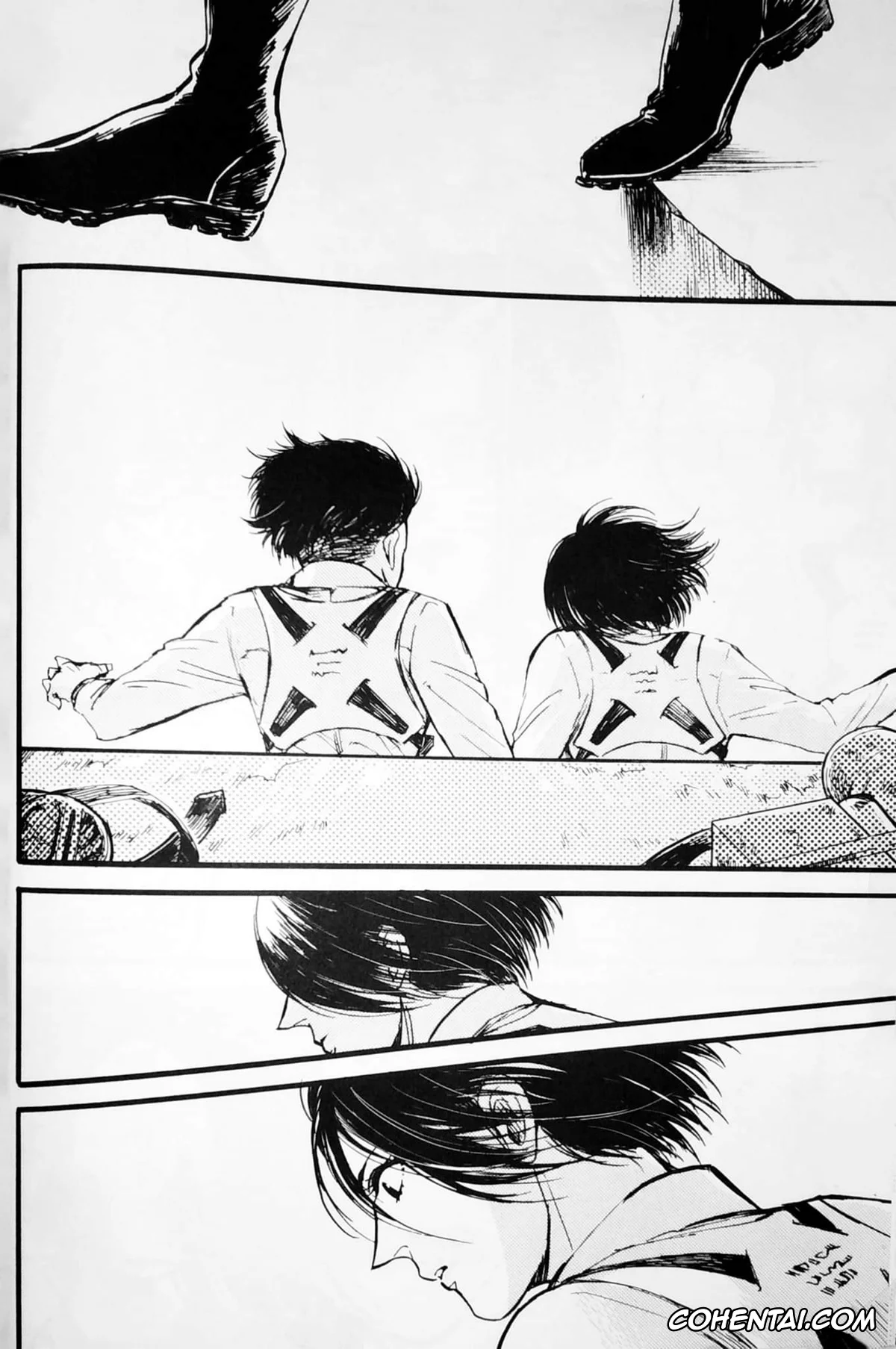 Shingeki No Kyojin | Attack On Titan hentai, Levi Ackerman hentai, Mikasa Ackerman hentai, in the ark. (Shingeki no Kyojin), pagina 21
