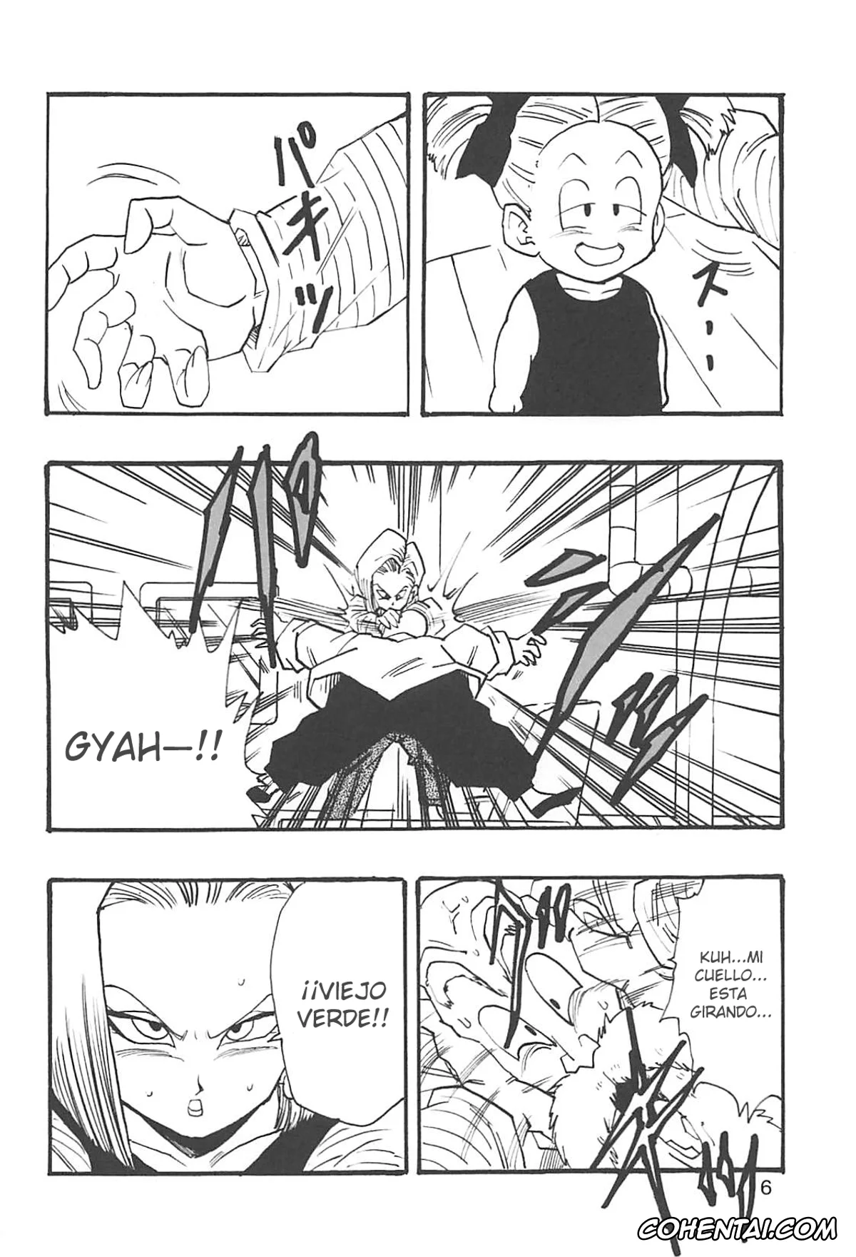 Dragon Ball Z xxx, Android 18 xxx, Bulma Briefs xxx, Master Roshi xxx, Oolong xxx, Puar xxx, Dragon Ball Girls Collection 1 Fukkokuban (Dragon Ball Z), pagina 7