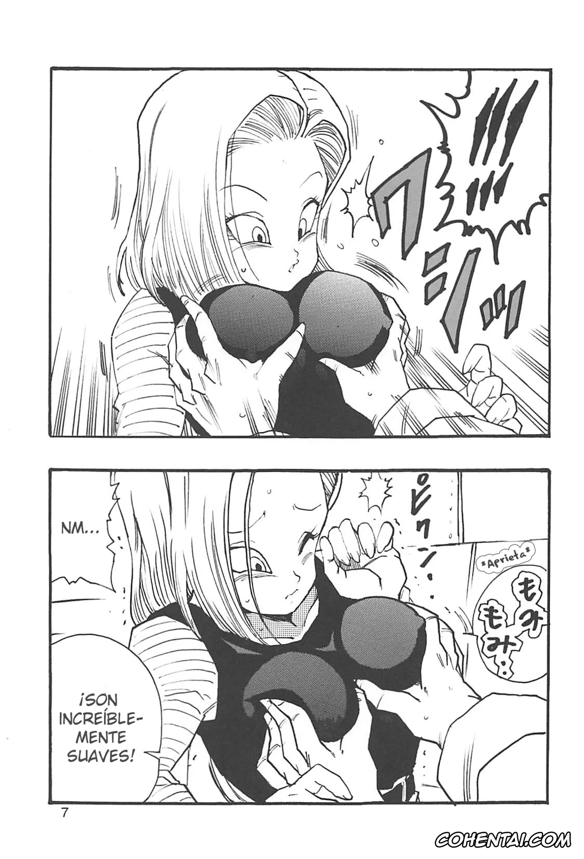 Dragon Ball Z porno, Android 18 porno, Bulma Briefs porno, Master Roshi porno, Oolong porno, Puar porno, Dragon Ball Girls Collection 1 Fukkokuban (Dragon Ball Z), pagina 8