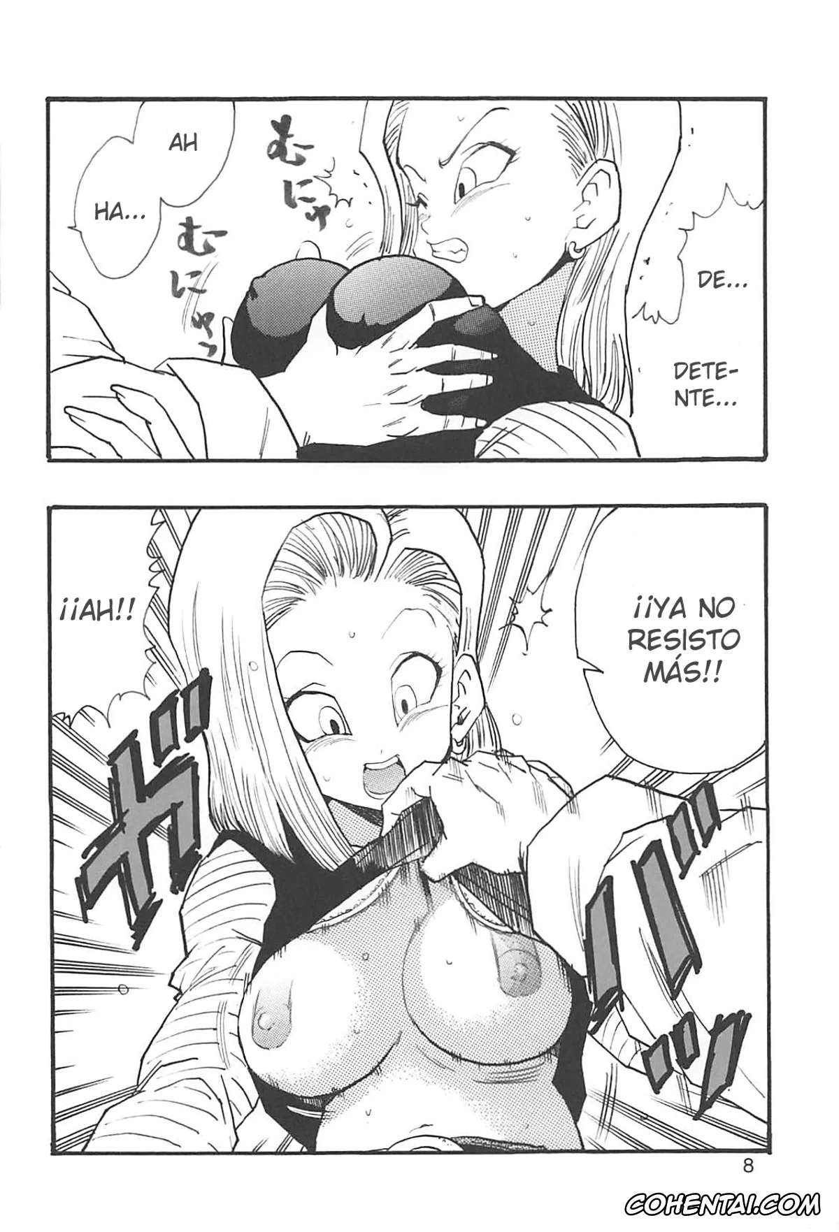 Dragon Ball Z hentai, Android 18 hentai, Bulma Briefs hentai, Master Roshi hentai, Oolong hentai, Puar hentai, Dragon Ball Girls Collection 1 Fukkokuban (Dragon Ball Z), pagina 9