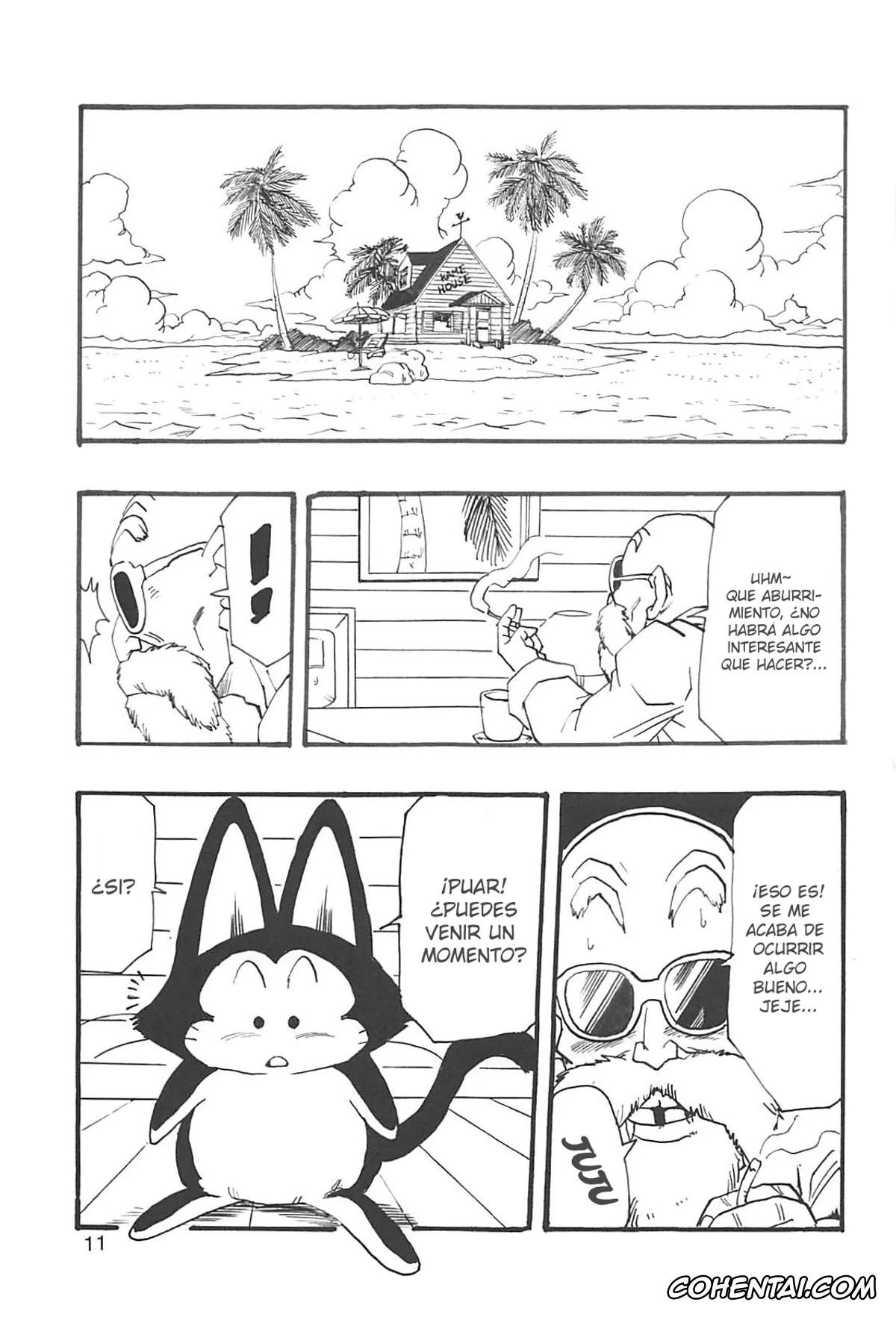 Dragon Ball Z hentai, Android 18 hentai, Bulma Briefs hentai, Master Roshi hentai, Oolong hentai, Puar hentai, Dragon Ball Girls Collection 1 Fukkokuban (Dragon Ball Z), pagina 12