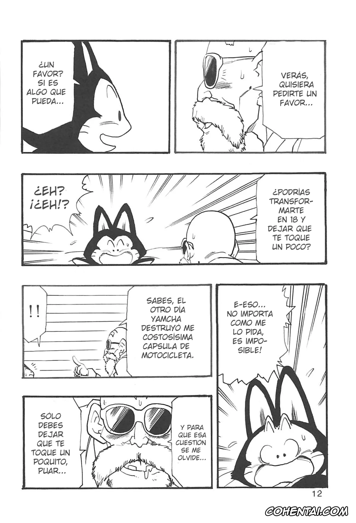Dragon Ball Z xxx, Android 18 xxx, Bulma Briefs xxx, Master Roshi xxx, Oolong xxx, Puar xxx, Dragon Ball Girls Collection 1 Fukkokuban (Dragon Ball Z), pagina 13