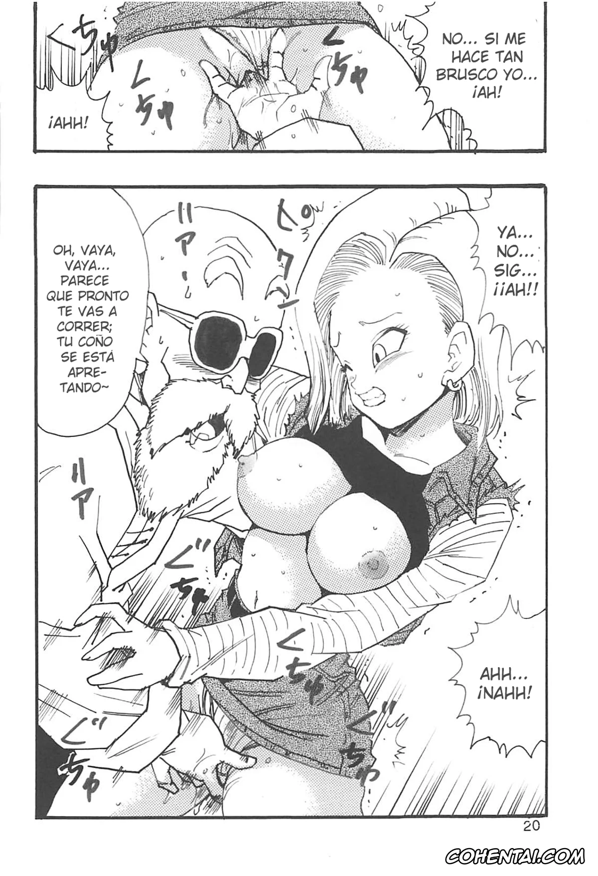 Dragon Ball Z hentai, Android 18 hentai, Bulma Briefs hentai, Master Roshi hentai, Oolong hentai, Puar hentai, Dragon Ball Girls Collection 1 Fukkokuban (Dragon Ball Z), pagina 21