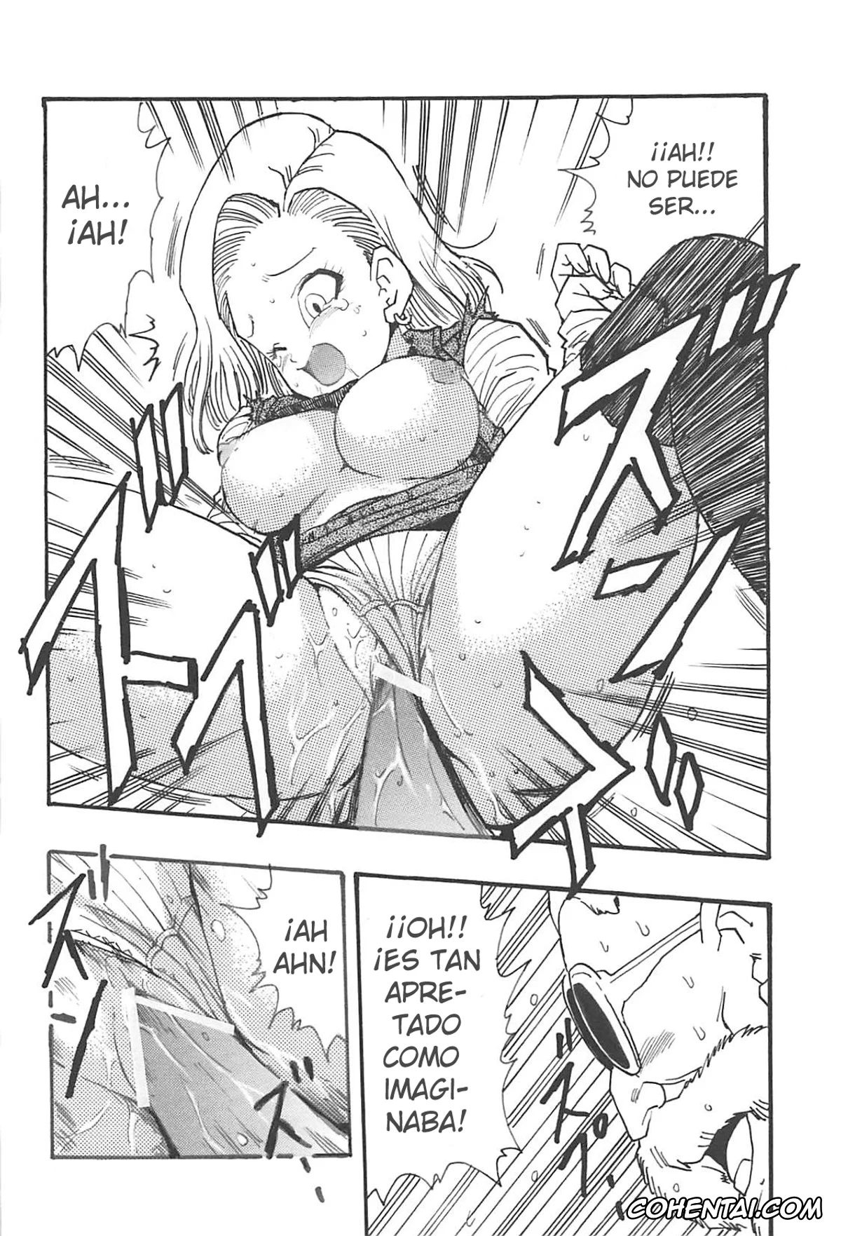 Dragon Ball Z xxx, Android 18 xxx, Bulma Briefs xxx, Master Roshi xxx, Oolong xxx, Puar xxx, Dragon Ball Girls Collection 1 Fukkokuban (Dragon Ball Z), pagina 25
