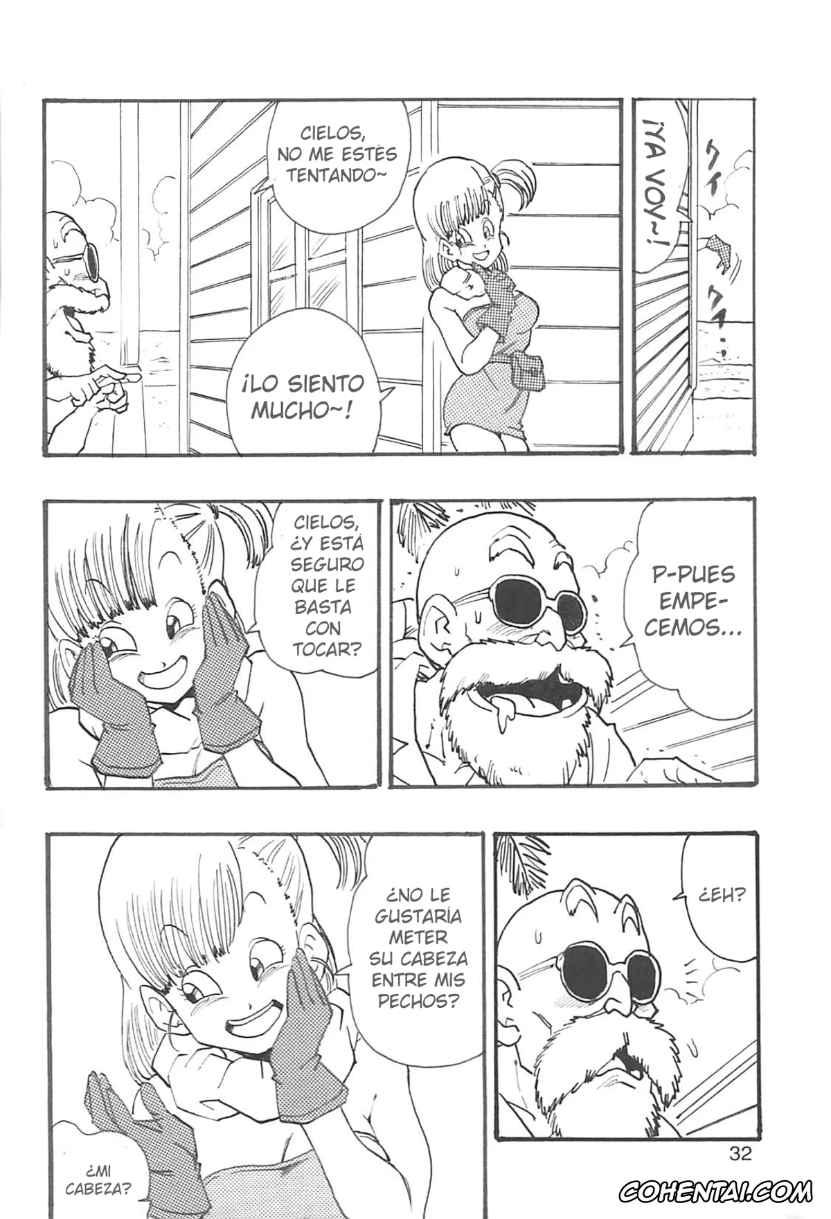 Dragon Ball Z hentai, Android 18 hentai, Bulma Briefs hentai, Master Roshi hentai, Oolong hentai, Puar hentai, Dragon Ball Girls Collection 1 Fukkokuban (Dragon Ball Z), pagina 33