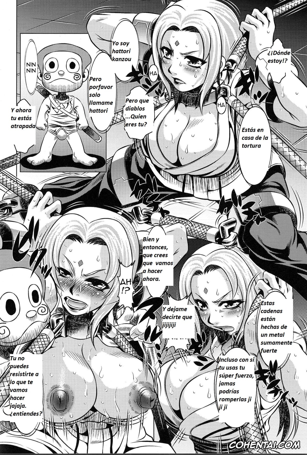 NARUTO hentai, Sakura Haruno hentai, Shizune hentai, Tsunade hentai, Goumonkan Naruto Hen (Naruto), pagina 3