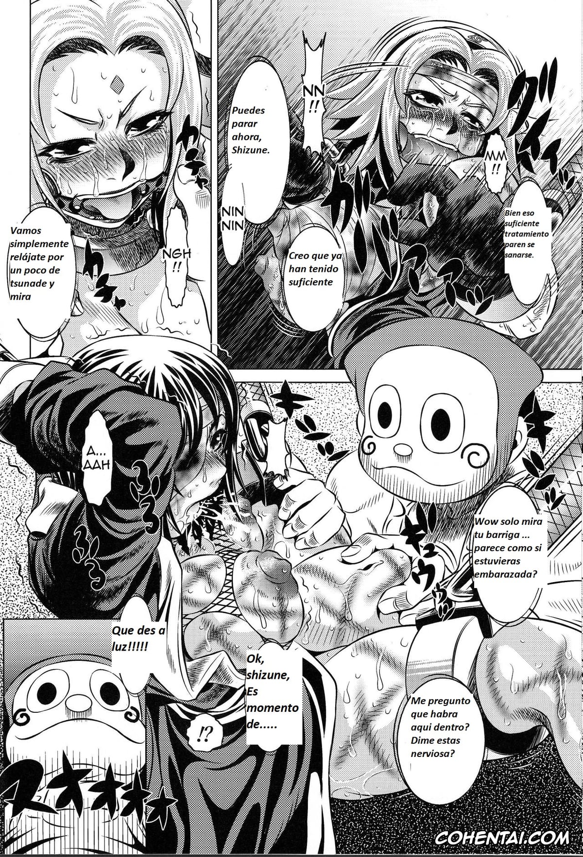 NARUTO xxx, Sakura Haruno xxx, Shizune xxx, Tsunade xxx, Goumonkan Naruto Hen (Naruto), pagina 7