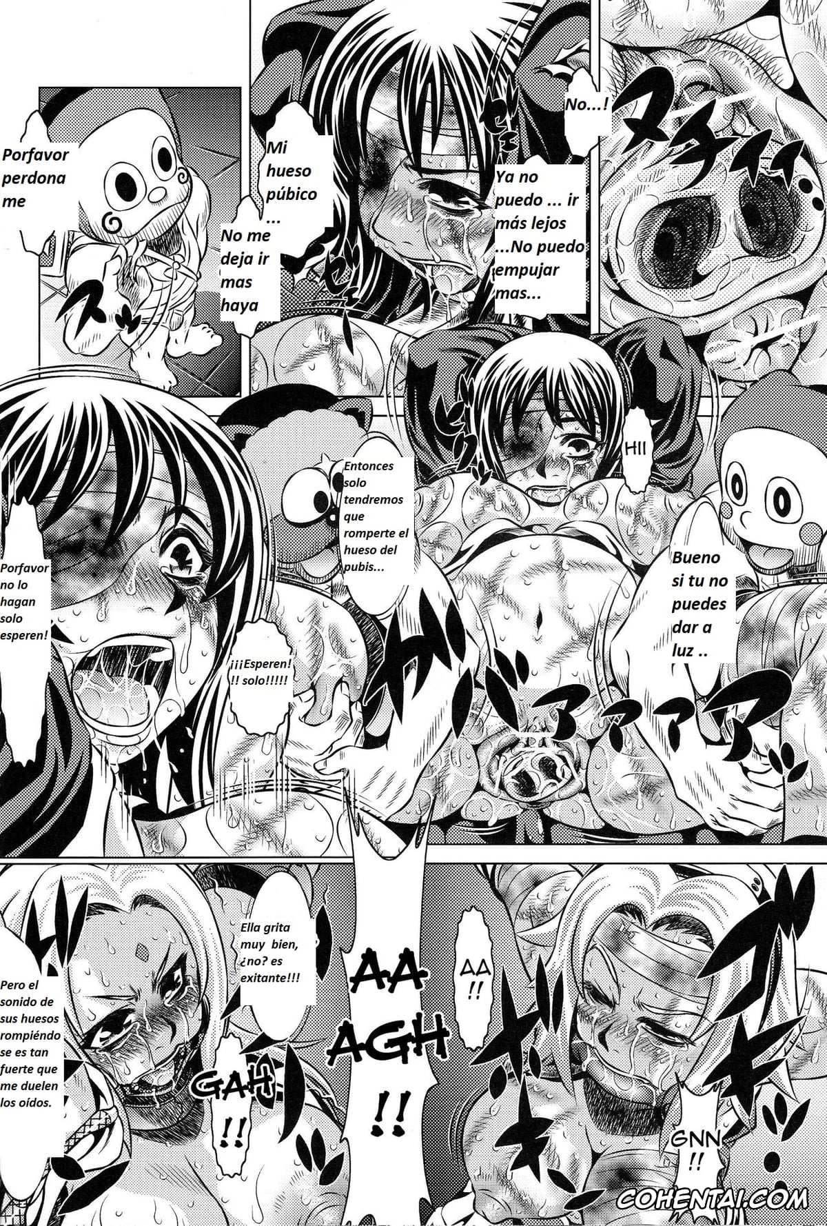 NARUTO hentai, Sakura Haruno hentai, Shizune hentai, Tsunade hentai, Goumonkan Naruto Hen (Naruto), pagina 9