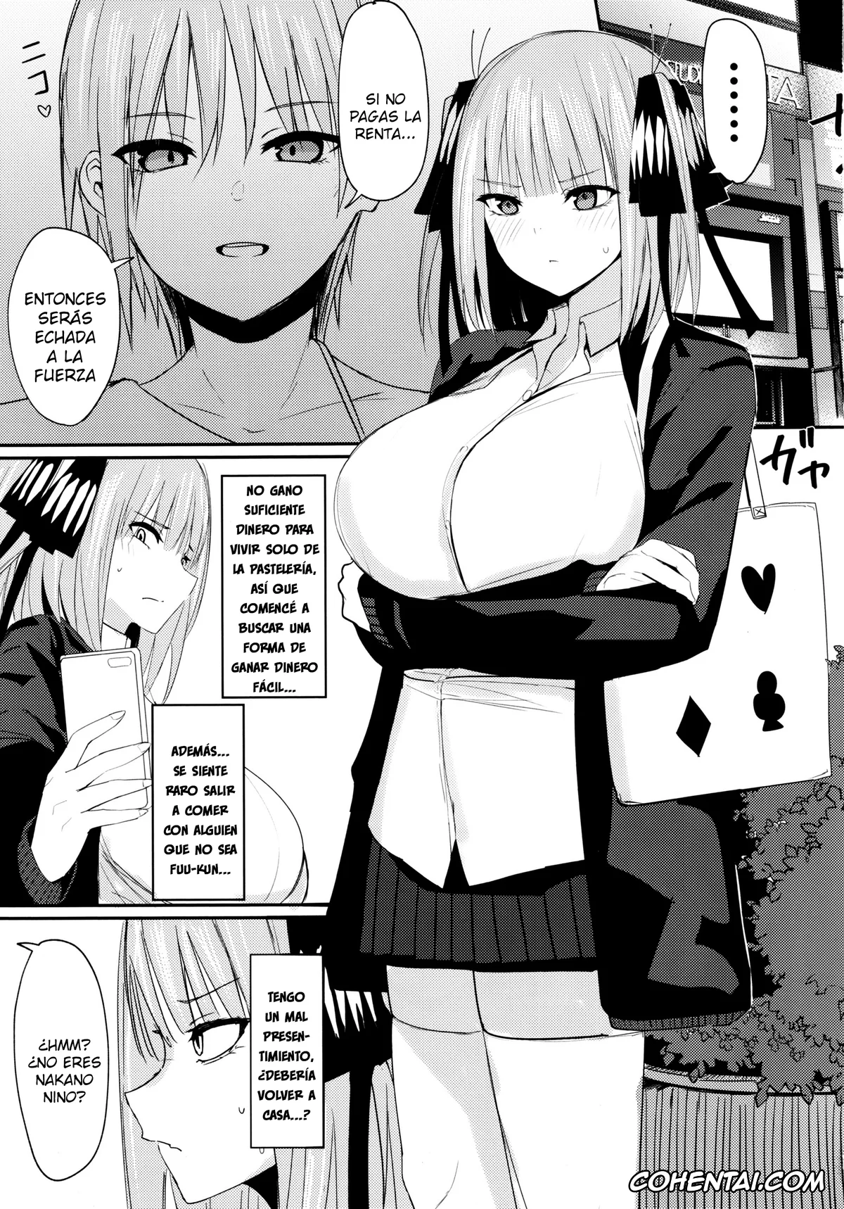 Gotoubun No Hanayome | The Quintessential Quintuplets porno, Nino Nakano porno, Ninorare (Gotoubun no Hanayome), pagina 2
