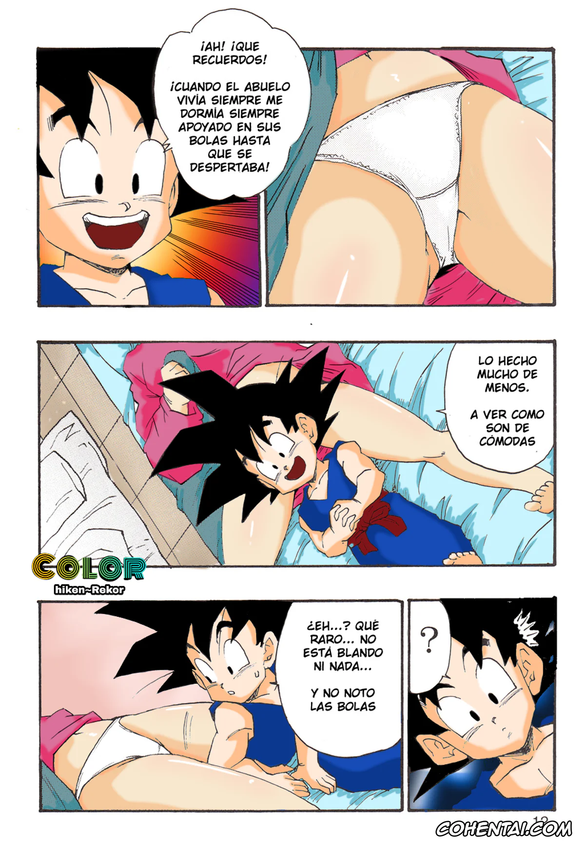Dragon Ball hentai, Bulma Briefs hentai, Son Goku hentai, Dragon Ball EB 1 – Episode of Bulma (Dragon Ball), pagina 12