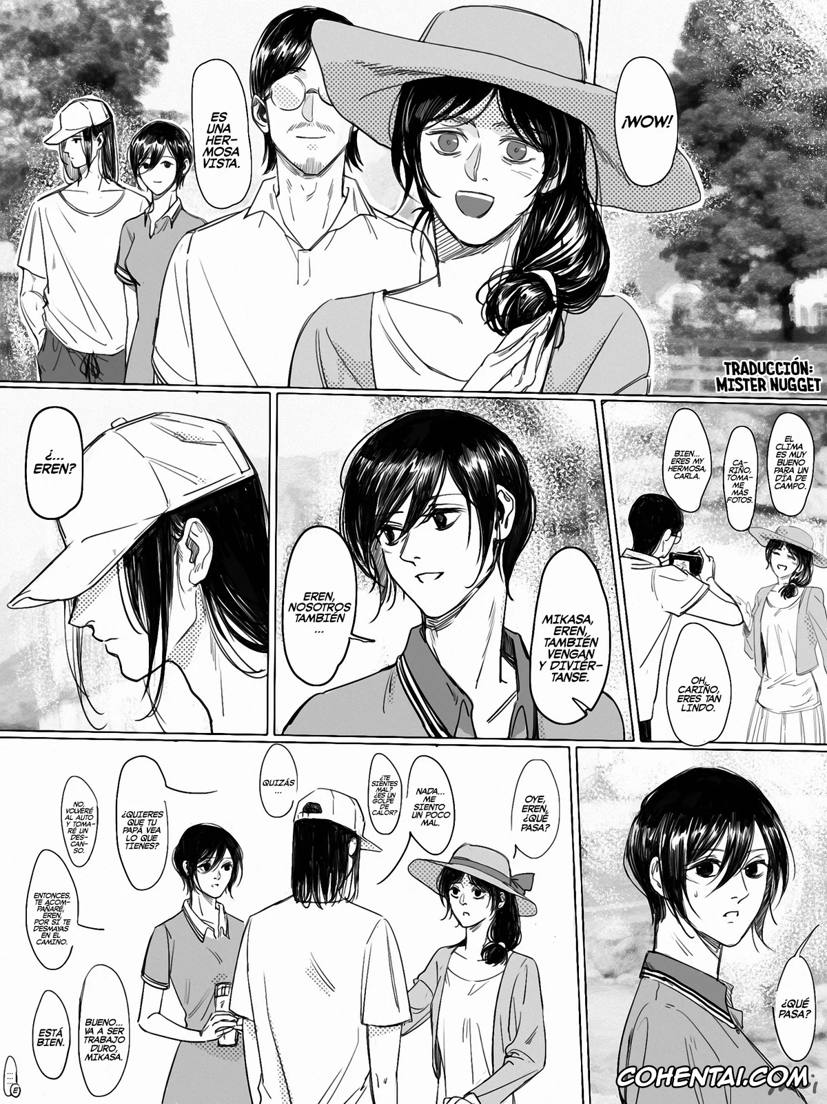 Shingeki No Kyojin | Attack On Titan porno, Eren Jaeger porno, Mikasa Ackerman porno, Eremika R18 – Doujinshi corto (Shingeki no Kyojin), pagina 2