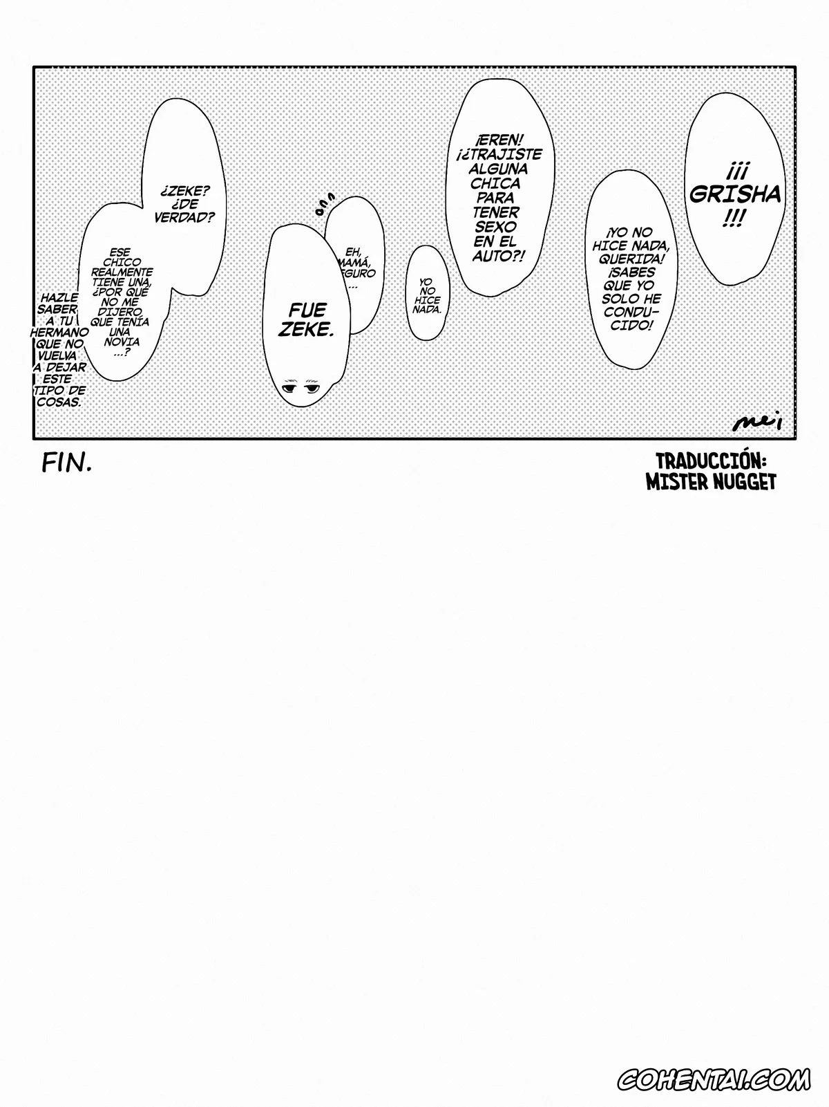 Shingeki No Kyojin | Attack On Titan porno, Eren Jaeger porno, Mikasa Ackerman porno, Eremika R18 – Doujinshi corto (Shingeki no Kyojin), pagina 8
