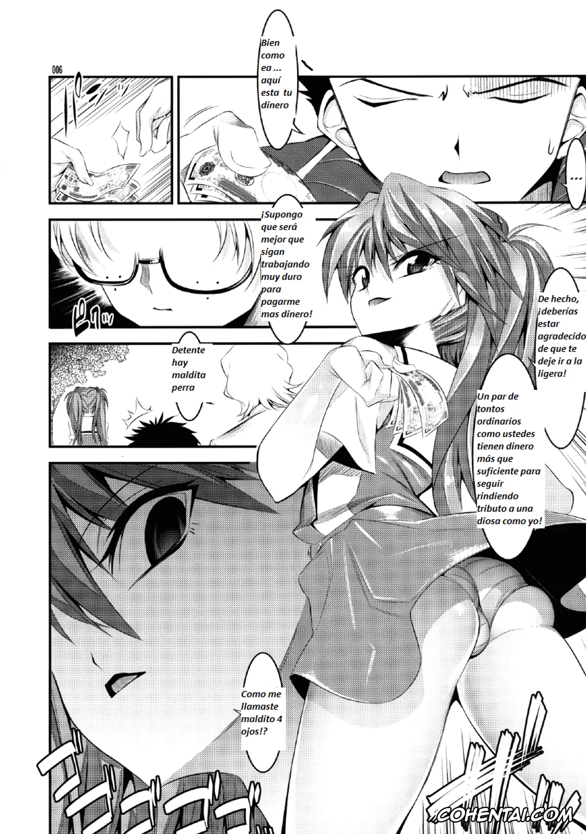 Neon Genesis Evangelion hentai, Asuka Langley Soryu hentai, Marionette Queen 1.0.0 (Neon Genesis Evangelion), pagina 6