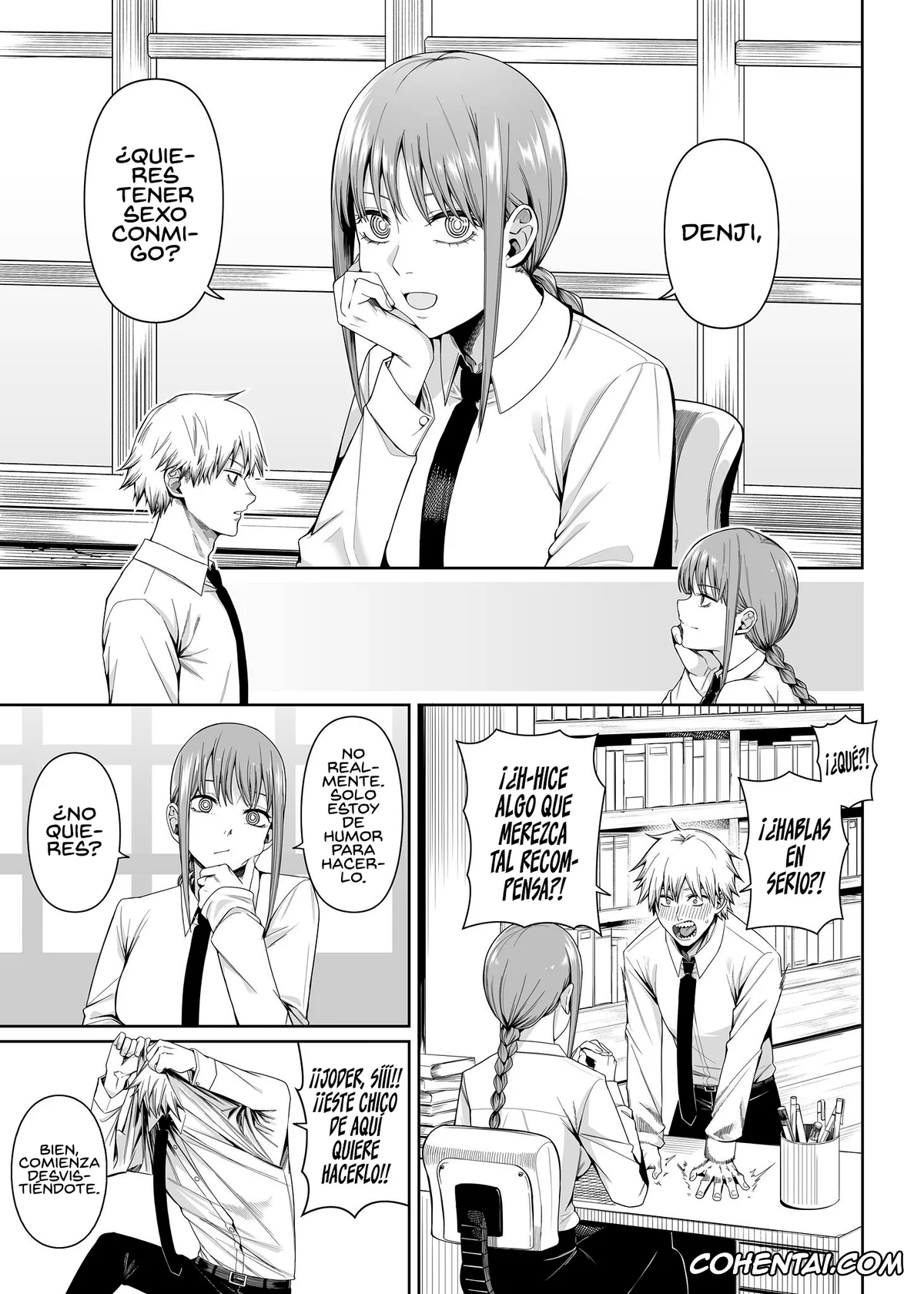 Chainsaw Man porno, Denji porno, Makima porno, Kusarinoko Katsurei (Chainsaw Man), pagina 2