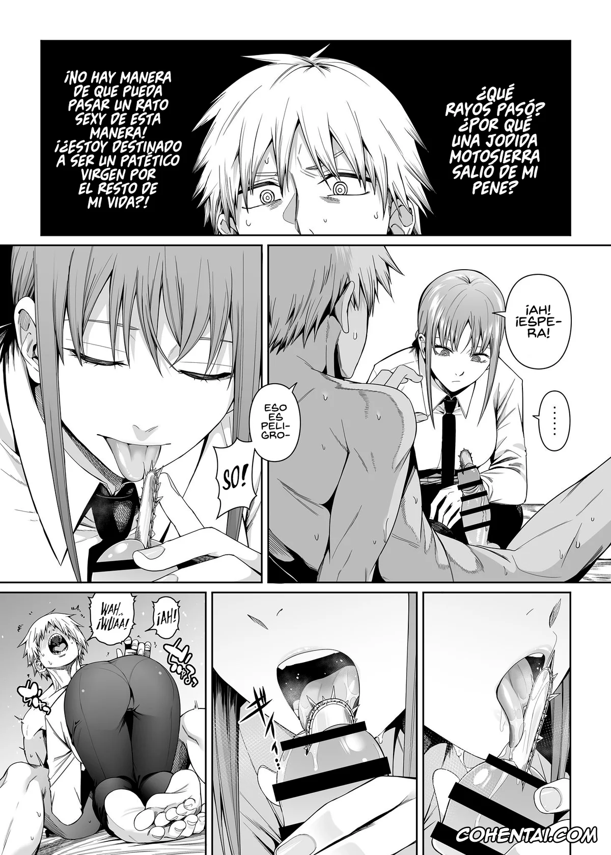Chainsaw Man hentai, Denji hentai, Makima hentai, Kusarinoko Katsurei (Chainsaw Man), pagina 6