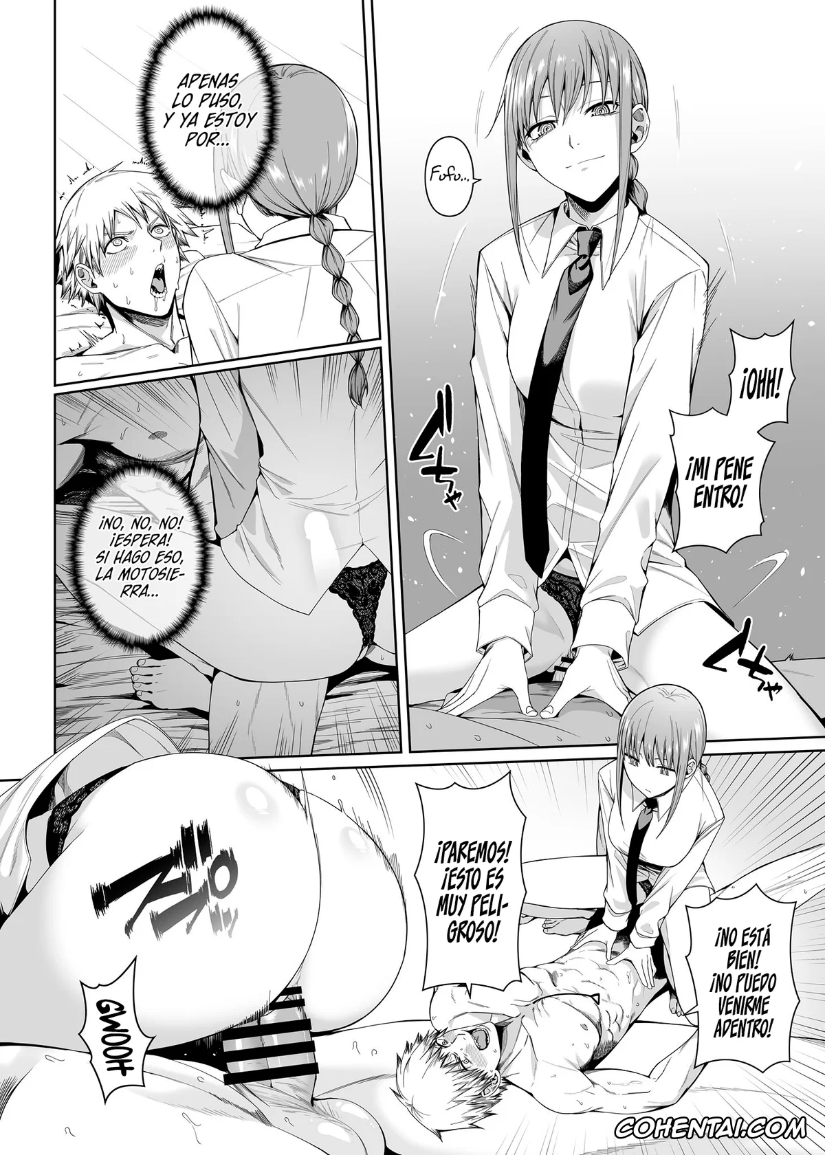Chainsaw Man hentai, Denji hentai, Makima hentai, Kusarinoko Katsurei (Chainsaw Man), pagina 9