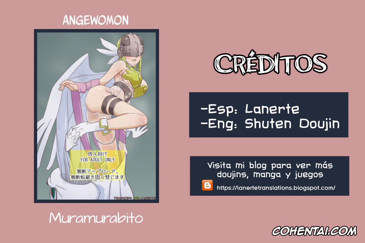 Digimon porno, Angewomon porno, Angewomon (Digimon), pagina 17