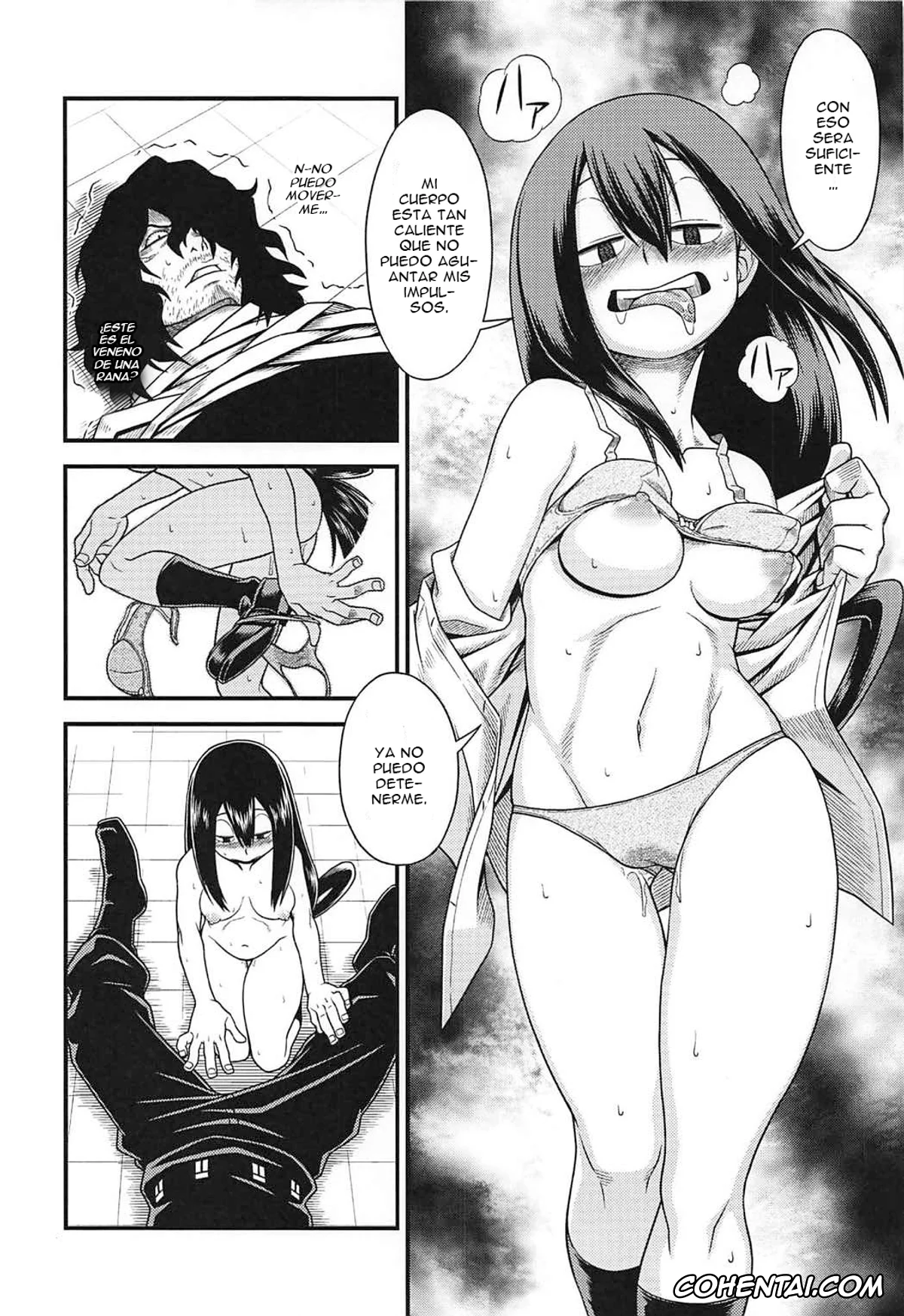 My Hero Academia | Boku No Hero Academia porno, Shouta Aizawa porno, Tsuyu Asui porno, H-ERO!! 3 -Hail 2 U!- (Boku no Hero Academia), pagina 5