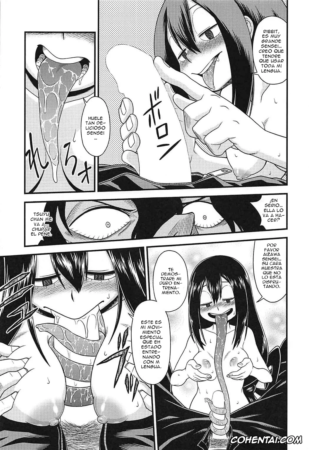 My Hero Academia | Boku No Hero Academia hentai, Shouta Aizawa hentai, Tsuyu Asui hentai, H-ERO!! 3 -Hail 2 U!- (Boku no Hero Academia), pagina 6