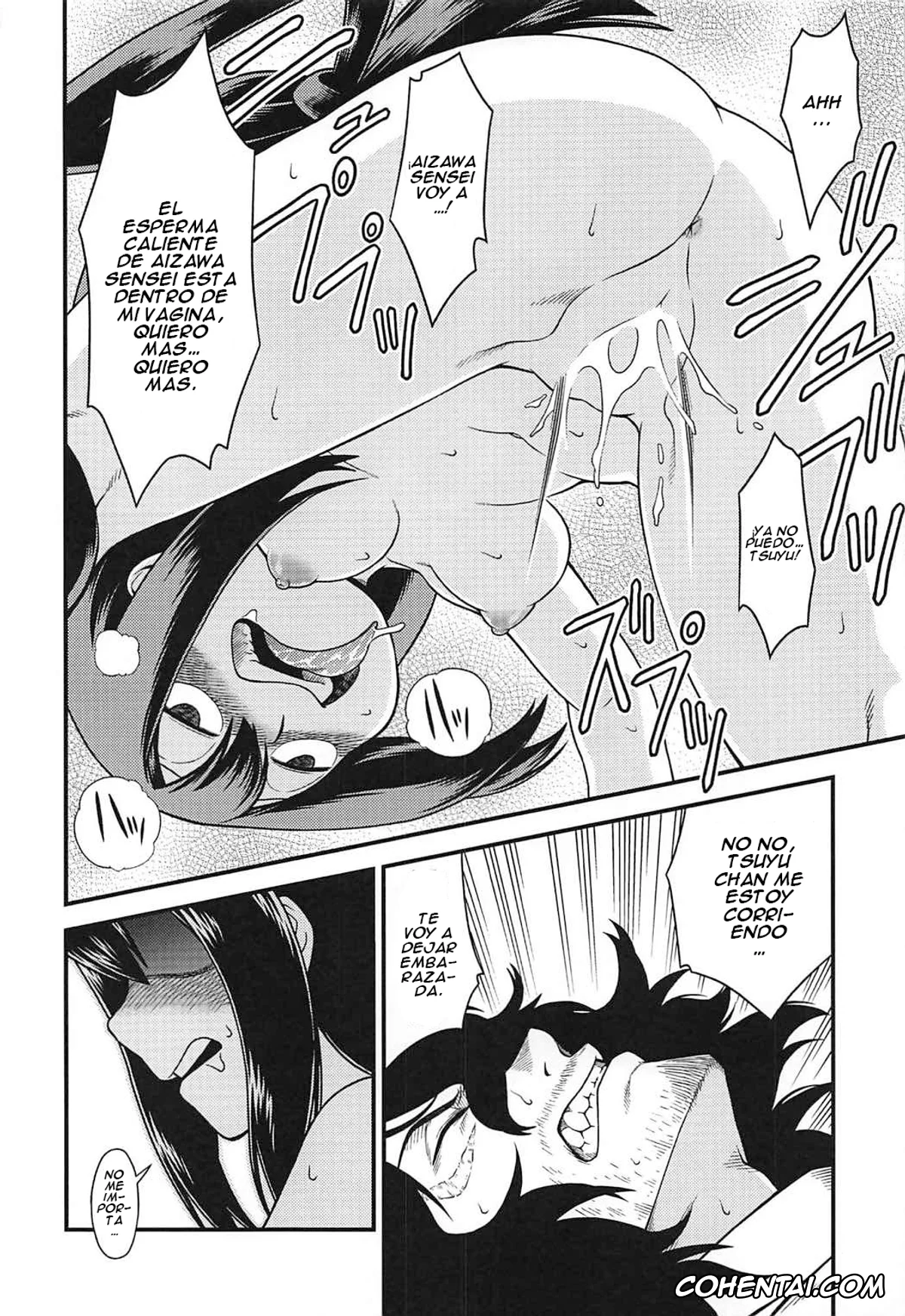My Hero Academia | Boku No Hero Academia hentai, Shouta Aizawa hentai, Tsuyu Asui hentai, H-ERO!! 3 -Hail 2 U!- (Boku no Hero Academia), pagina 9