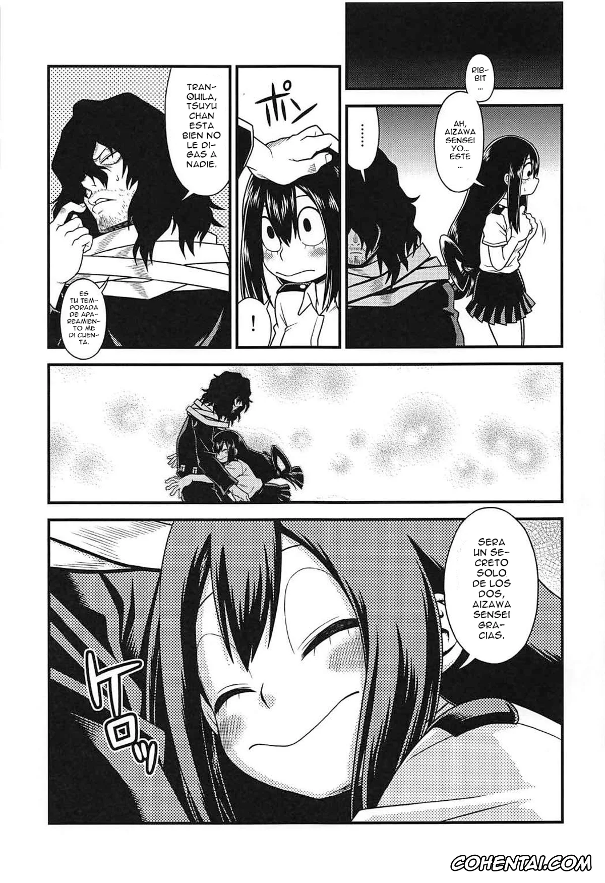 My Hero Academia | Boku No Hero Academia hentai, Shouta Aizawa hentai, Tsuyu Asui hentai, H-ERO!! 3 -Hail 2 U!- (Boku no Hero Academia), pagina 12