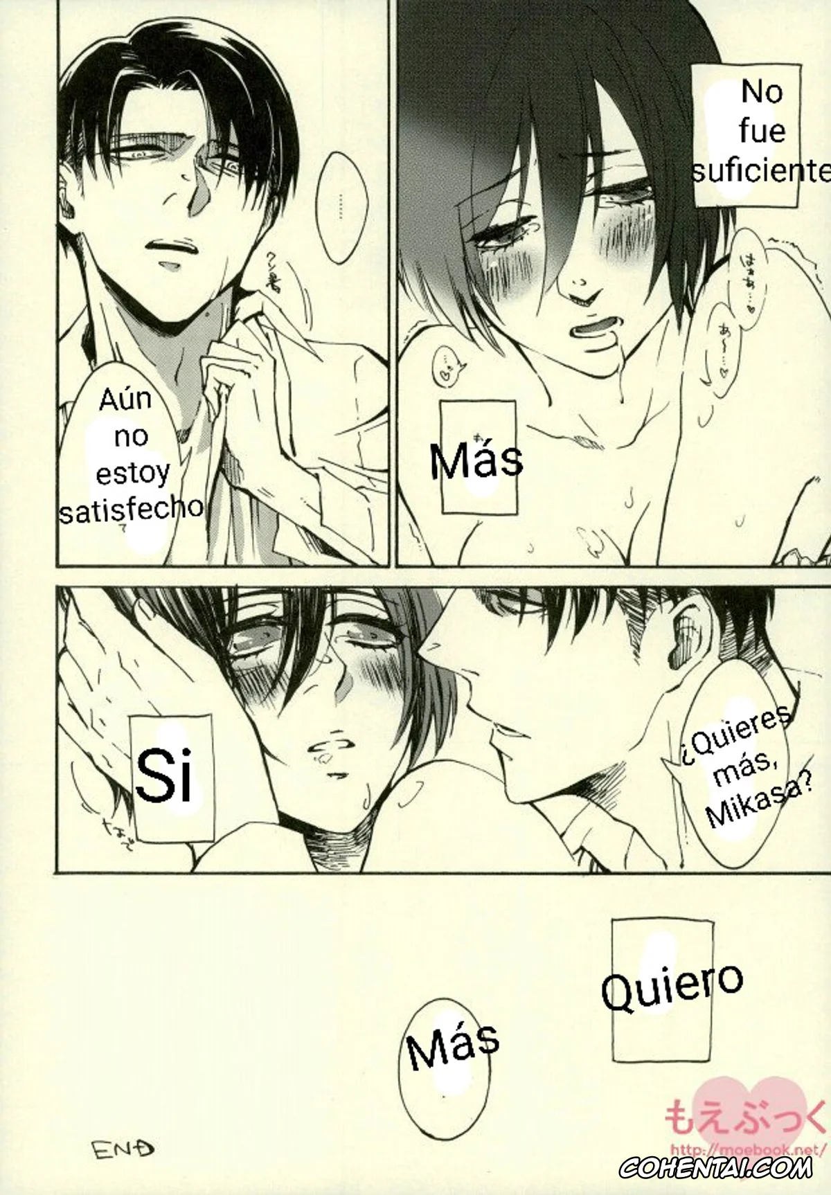 Shingeki No Kyojin | Attack On Titan xxx, Levi Ackerman xxx, Mikasa Ackerman xxx, Kairaku Suicide (Shingeki no Kyojin), pagina 13