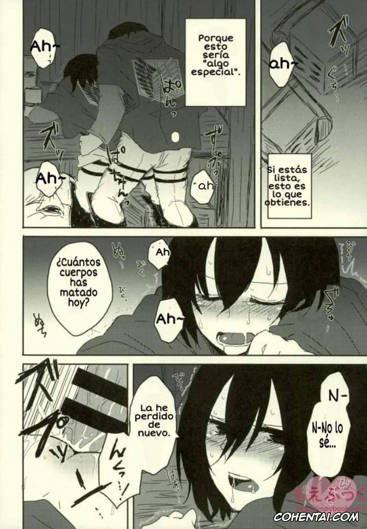 Shingeki No Kyojin | Attack On Titan hentai, Levi Ackerman hentai, Mikasa Ackerman hentai, Kairaku Suicide (Shingeki no Kyojin), pagina 15
