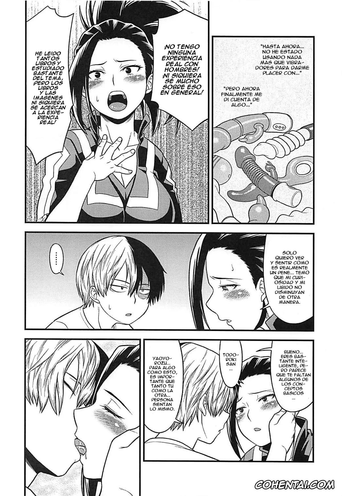My Hero Academia | Boku No Hero Academia porno, Momo Yaoyorozu porno, Shouto Todoroki porno, H-ERO!! 4 Yaoyorozu: Coming (Boku no Hero Academia), pagina 5