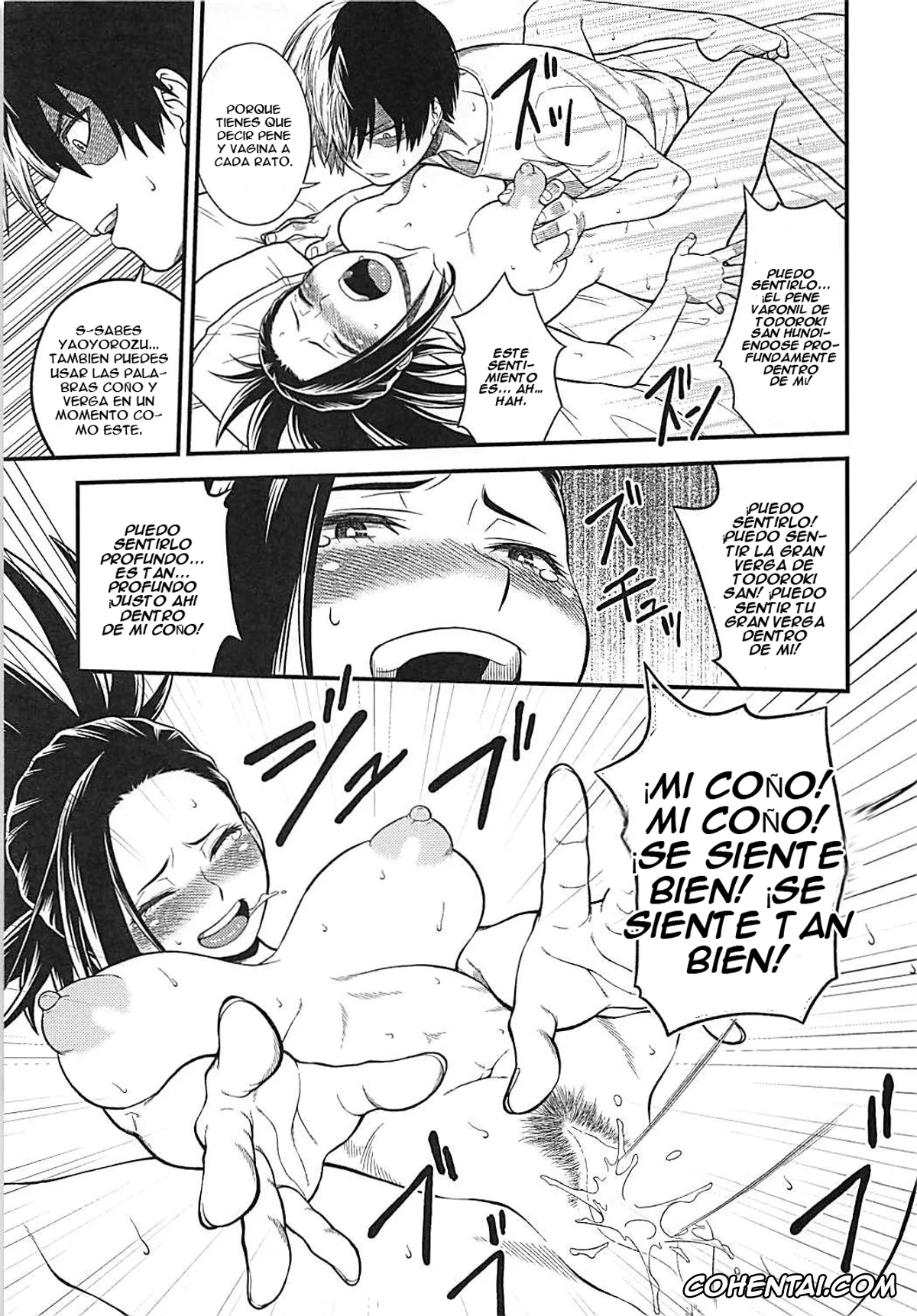 My Hero Academia | Boku No Hero Academia hentai, Momo Yaoyorozu hentai, Shouto Todoroki hentai, H-ERO!! 4 Yaoyorozu: Coming (Boku no Hero Academia), pagina 12
