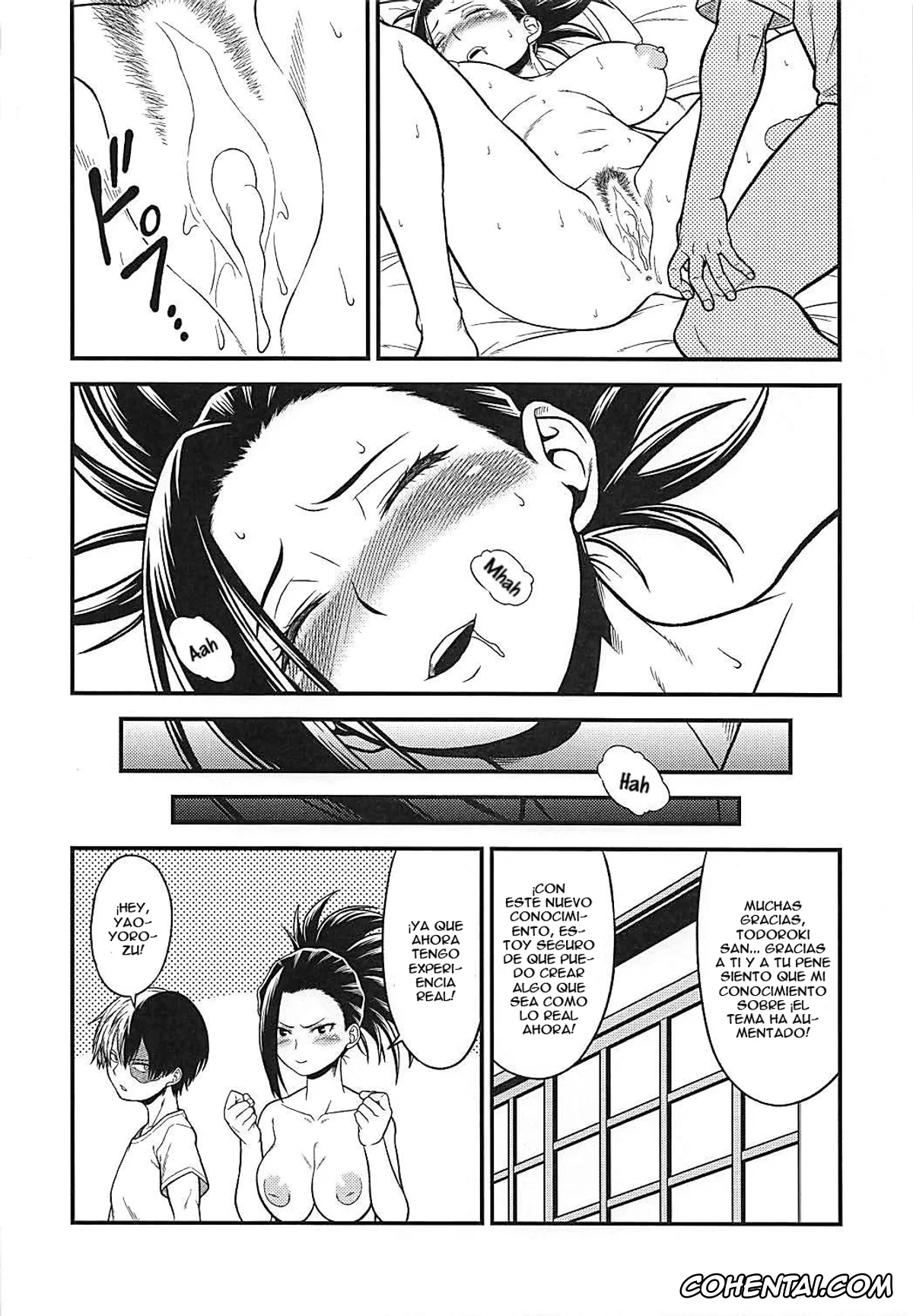 My Hero Academia | Boku No Hero Academia hentai, Momo Yaoyorozu hentai, Shouto Todoroki hentai, H-ERO!! 4 Yaoyorozu: Coming (Boku no Hero Academia), pagina 15