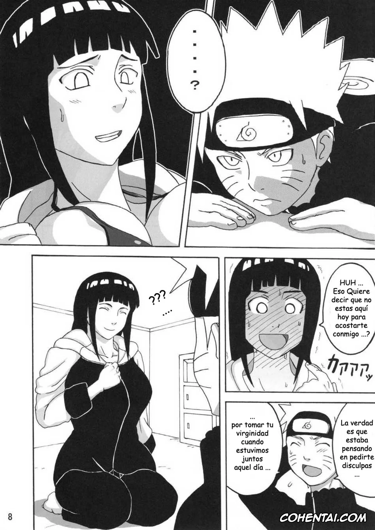 NARUTO hentai, Hinata Hyuga hentai, Naruto Uzumaki hentai, Hinata (Naruto), pagina 9