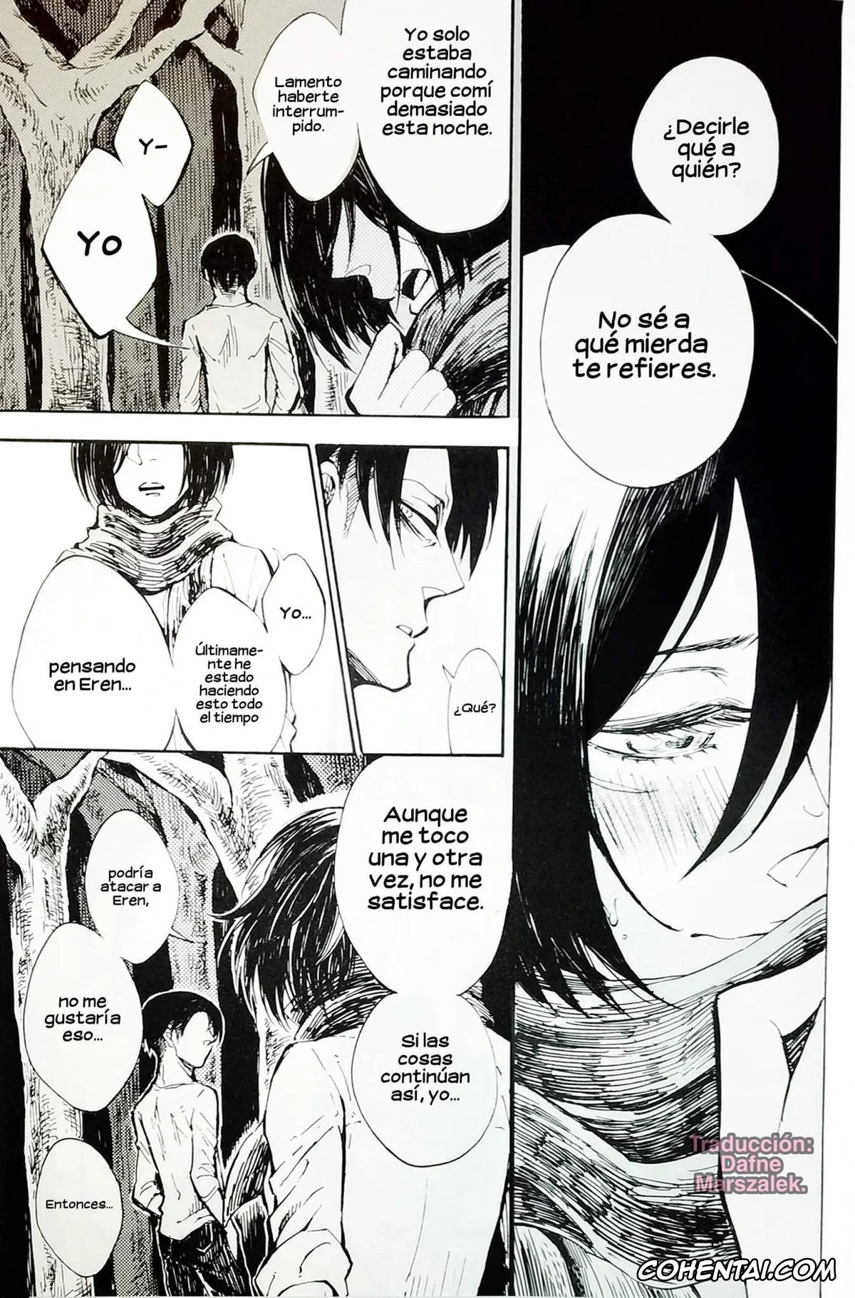 Shingeki No Kyojin | Attack On Titan porno, Levi Ackerman porno, Mikasa Ackerman porno, Nangina Buka no Koiwazurai (Shingeki no Kyojin), pagina 8