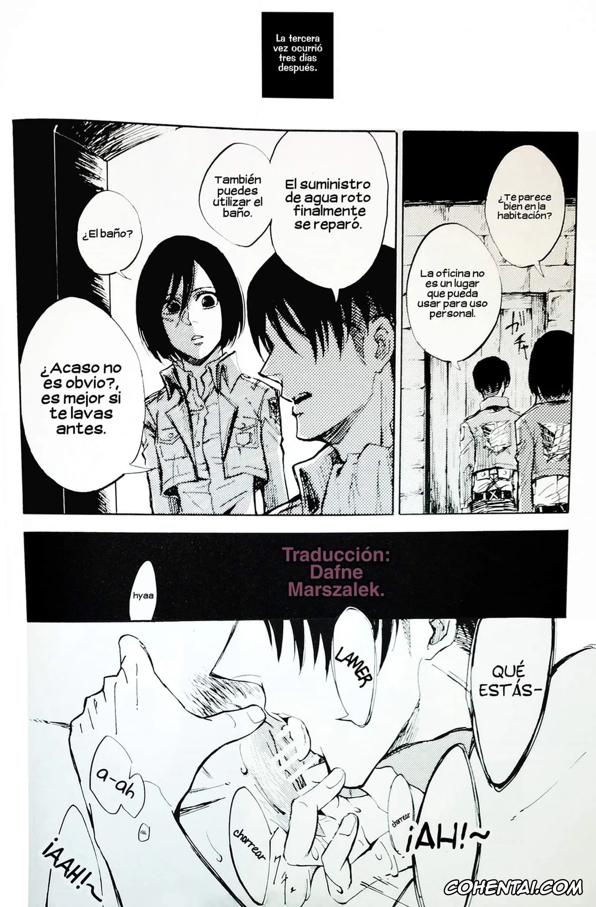 Shingeki No Kyojin | Attack On Titan xxx, Levi Ackerman xxx, Mikasa Ackerman xxx, Nangina Buka no Koiwazurai (Shingeki no Kyojin), pagina 19