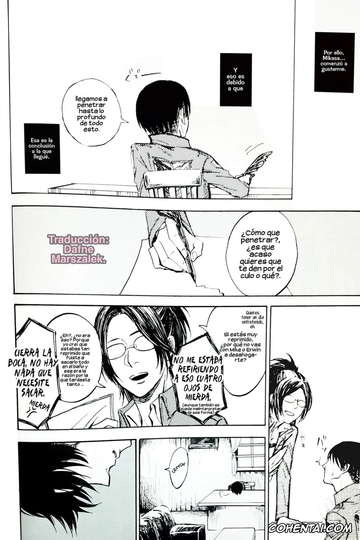 Shingeki No Kyojin | Attack On Titan porno, Levi Ackerman porno, Mikasa Ackerman porno, Nangina Buka no Koiwazurai (Shingeki no Kyojin), pagina 23