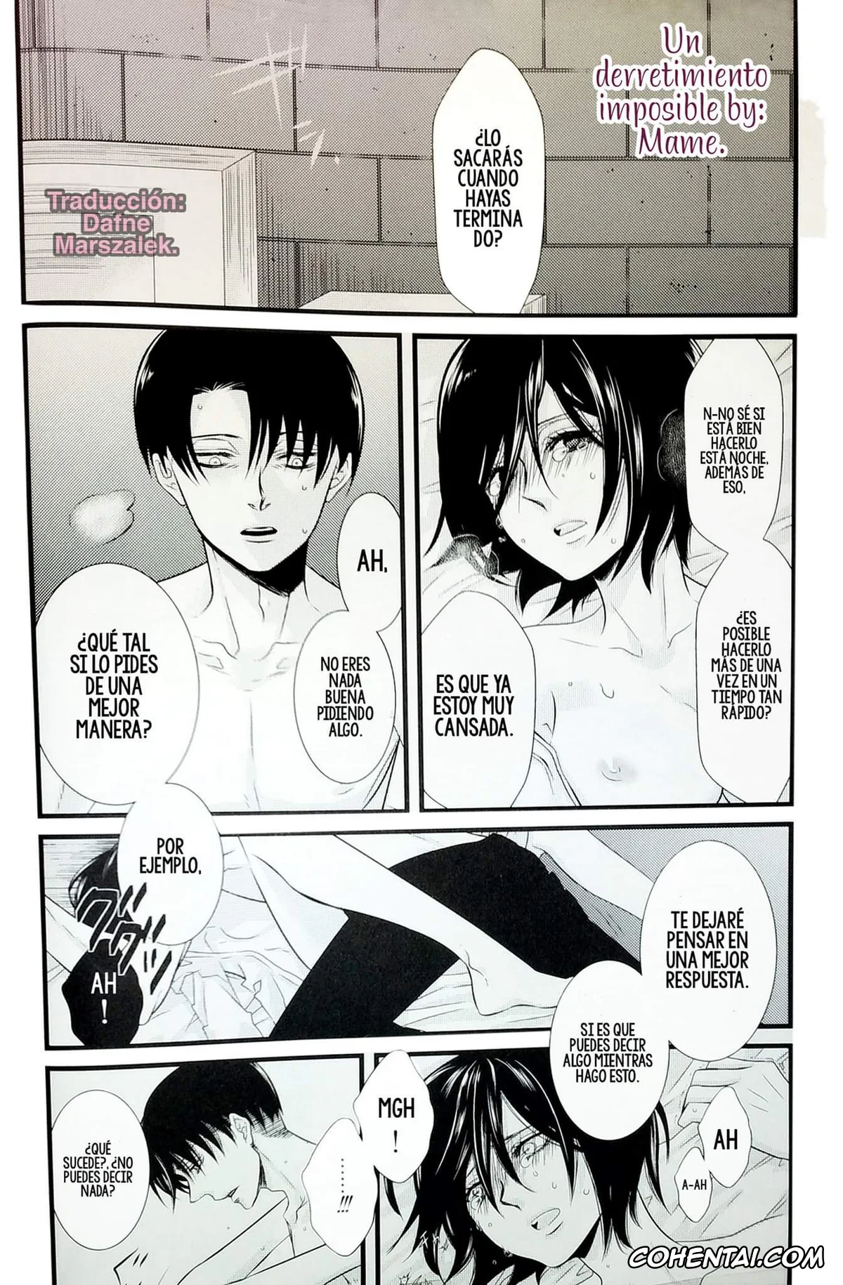 Shingeki No Kyojin | Attack On Titan hentai, Levi Ackerman hentai, Mikasa Ackerman hentai, Nangina Buka no Koiwazurai (Shingeki no Kyojin), pagina 39