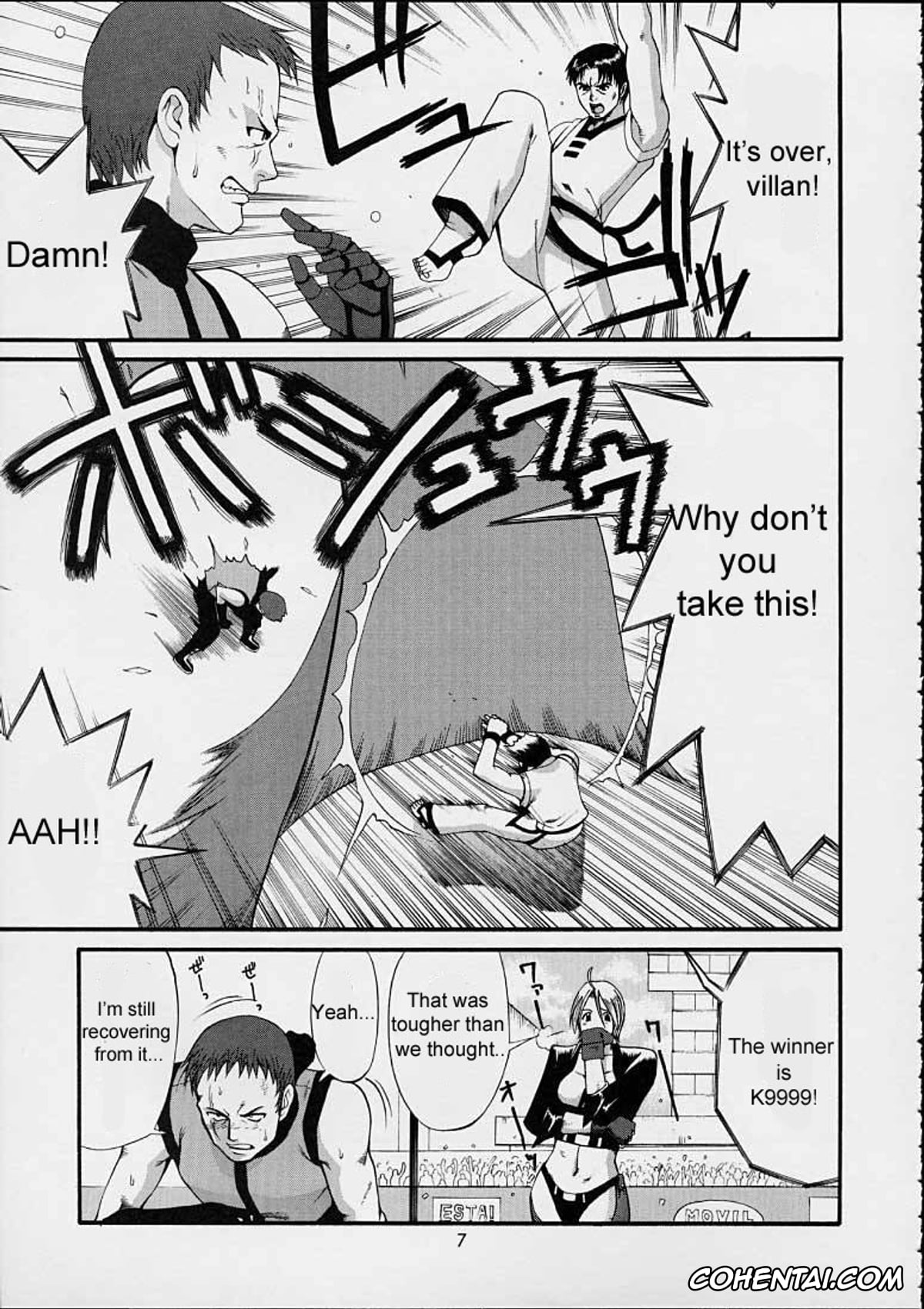 King of Fighters hentai, Angel hentai, K9999 hentai, Kim Kaphwan hentai, Kula Diamond hentai, May Lee hentai, The Yuri & Friends 2001 (King of Fighters), pagina 6