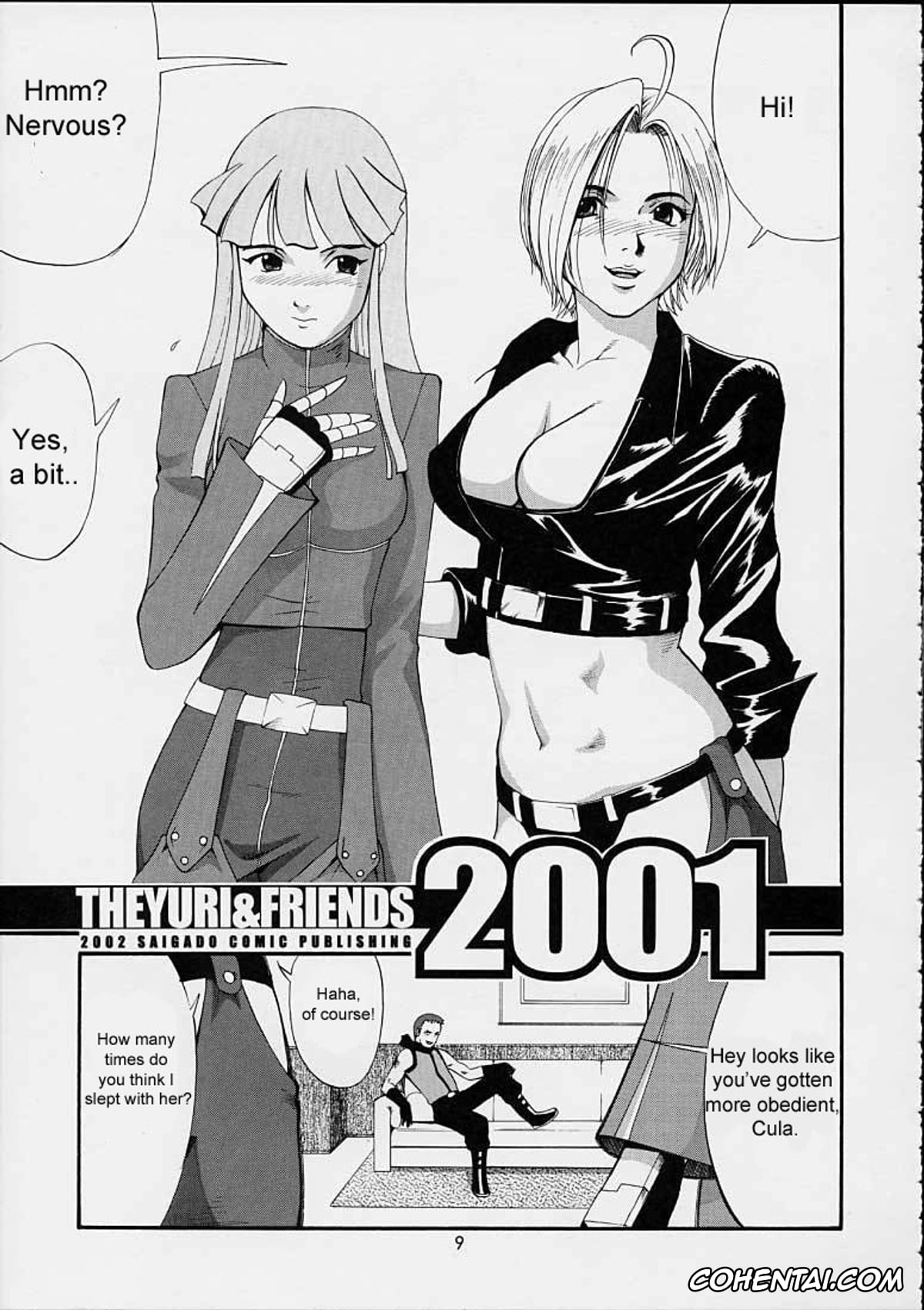 King of Fighters porno, Angel porno, K9999 porno, Kim Kaphwan porno, Kula Diamond porno, May Lee porno, The Yuri & Friends 2001 (King of Fighters), pagina 8