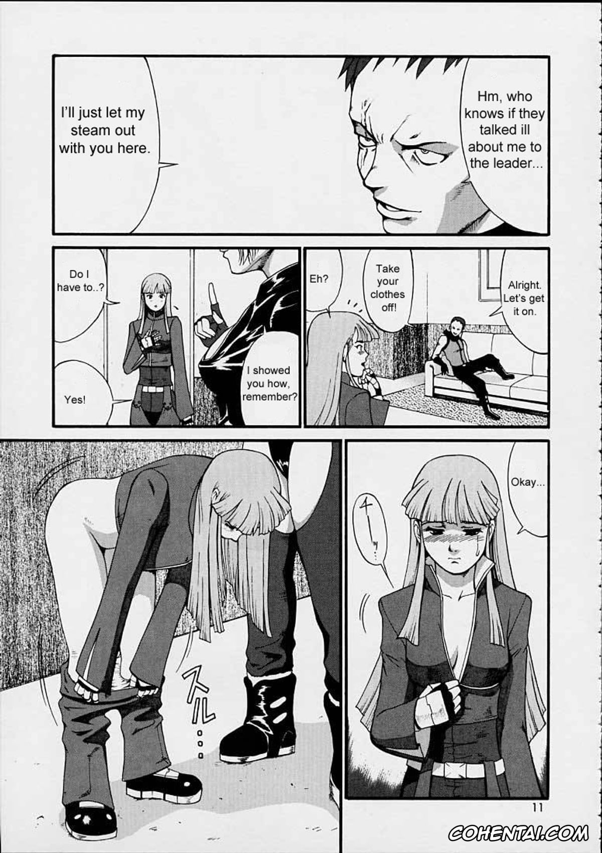 King of Fighters xxx, Angel xxx, K9999 xxx, Kim Kaphwan xxx, Kula Diamond xxx, May Lee xxx, The Yuri & Friends 2001 (King of Fighters), pagina 10
