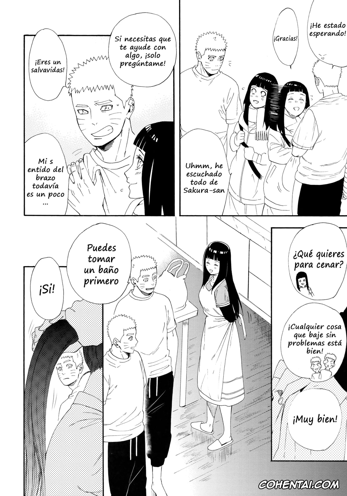 Boruto porno, NARUTO porno, Hinata Hyuga porno, Naruto Uzumaki porno, 1 + 2 | Ato no Futari v1 (Naruto), pagina 8