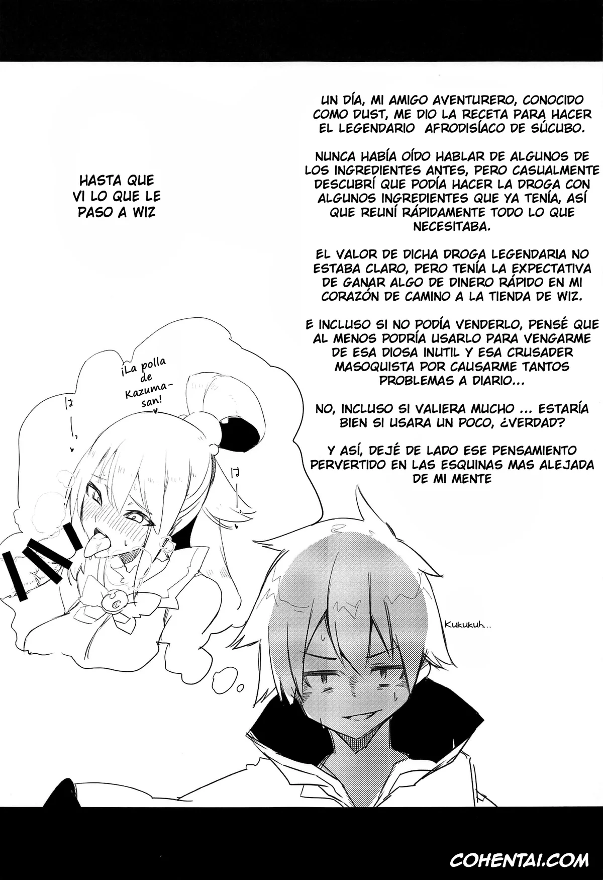 Kono Subarashii Sekai ni Syukufuku o! xxx, Darkness | Lalatina Ford Dustiness xxx, Kazuma Satou xxx, Wiz xxx, Kono Subarashii Biyaku de Kimeseku o! (Kono Subarashii Sekai ni Syukufuku o!), pagina 10
