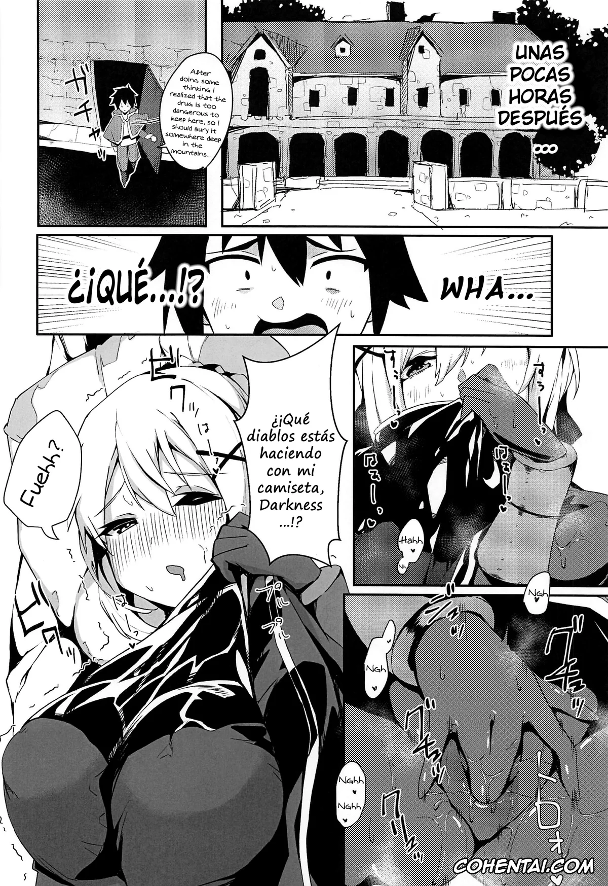 Kono Subarashii Sekai ni Syukufuku o! xxx, Darkness | Lalatina Ford Dustiness xxx, Kazuma Satou xxx, Wiz xxx, Kono Subarashii Biyaku de Kimeseku o! (Kono Subarashii Sekai ni Syukufuku o!), pagina 13