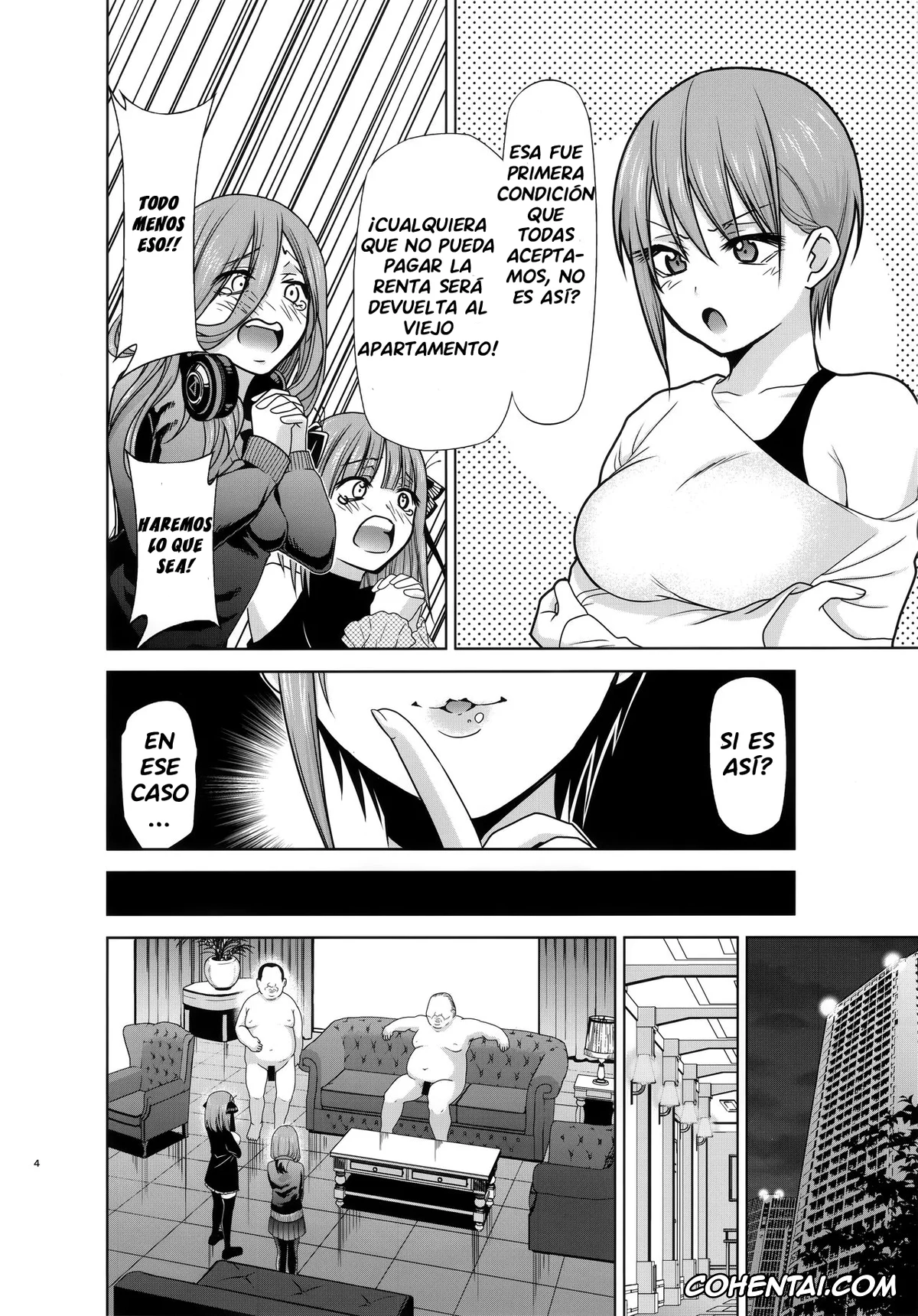 Gotoubun No Hanayome | The Quintessential Quintuplets xxx, Miku Nakano xxx, Nino Nakano xxx, Gotoubun no Seidorei Side-A (Gotoubun no Hanayome), pagina 4