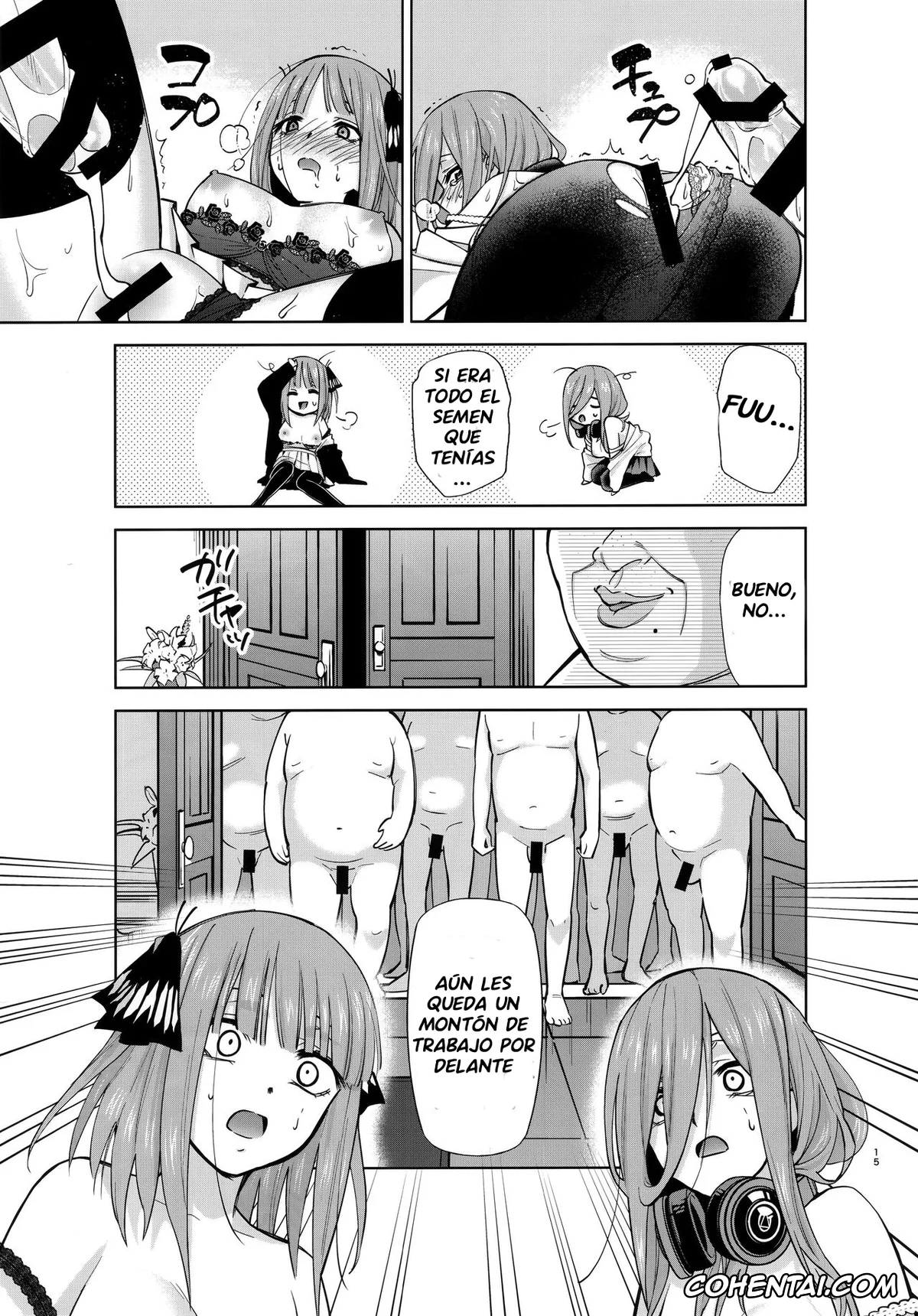Gotoubun No Hanayome | The Quintessential Quintuplets hentai, Miku Nakano hentai, Nino Nakano hentai, Gotoubun no Seidorei Side-A (Gotoubun no Hanayome), pagina 15
