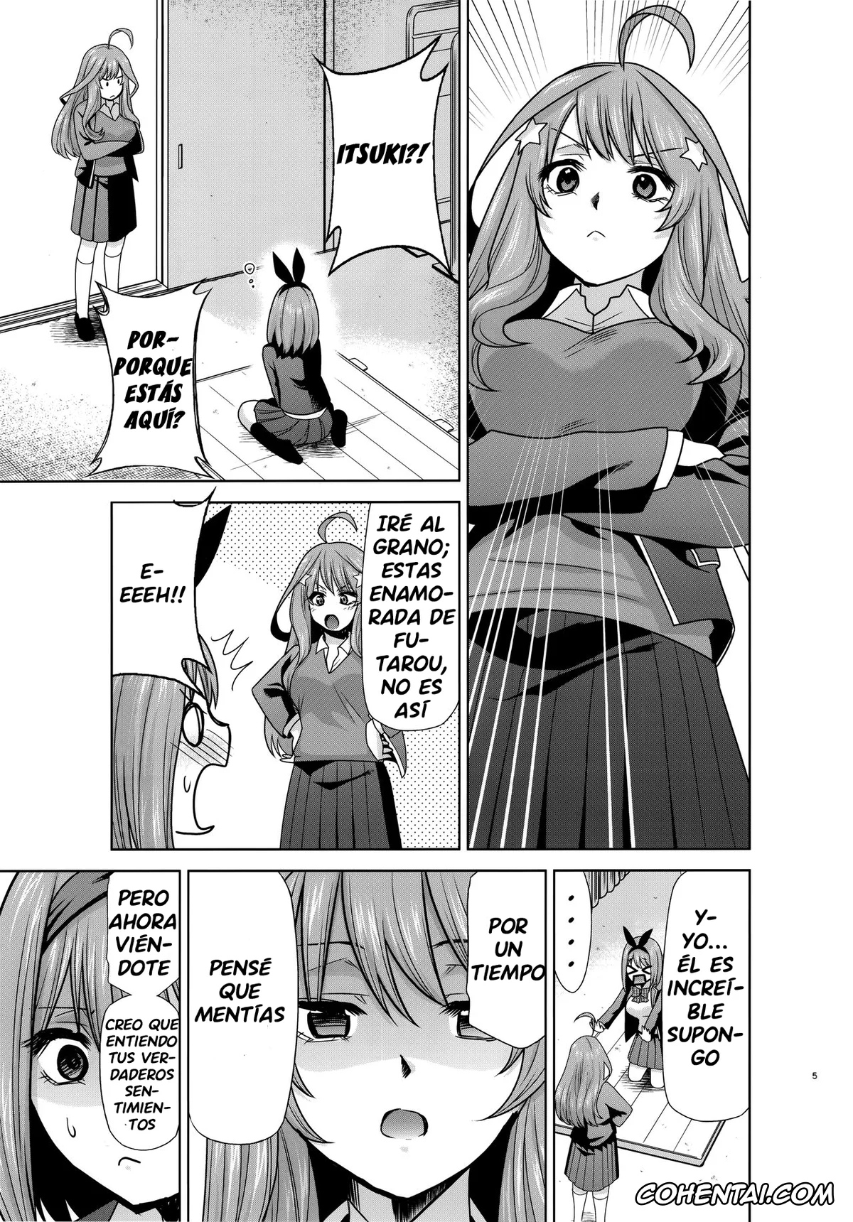 Gotoubun No Hanayome | The Quintessential Quintuplets porno, Yotsuba Nakano porno, Gotoubun no Seidorei Side-B (Gotoubun no Hanayome), pagina 5