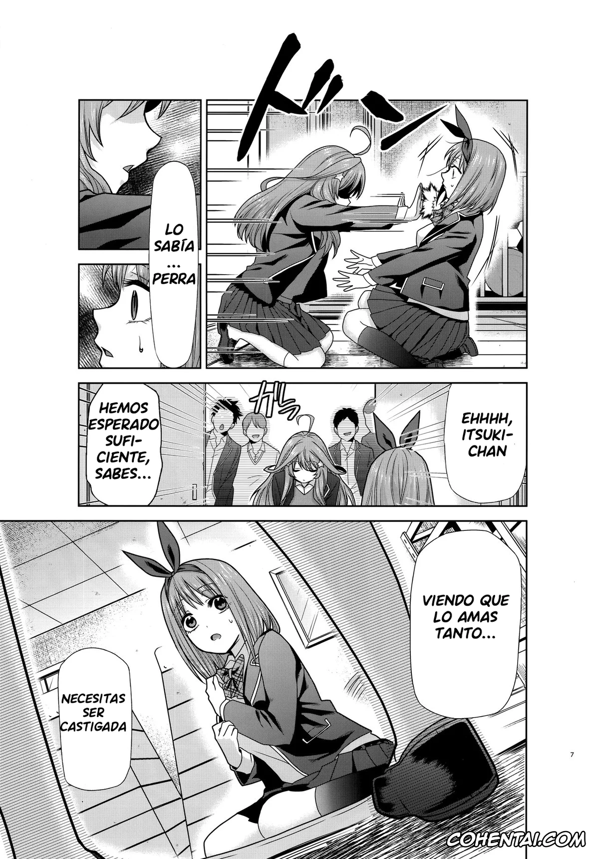 Gotoubun No Hanayome | The Quintessential Quintuplets xxx, Yotsuba Nakano xxx, Gotoubun no Seidorei Side-B (Gotoubun no Hanayome), pagina 7