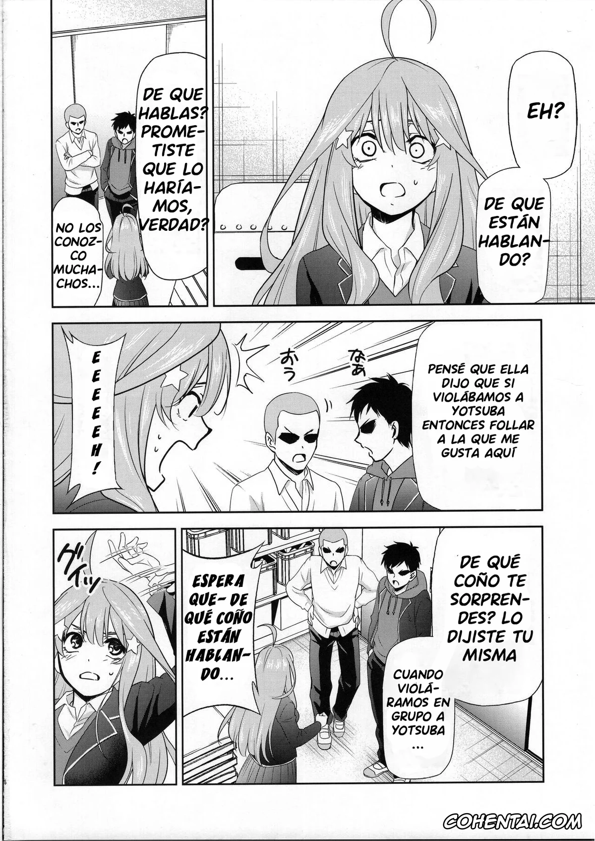 Gotoubun No Hanayome | The Quintessential Quintuplets xxx, Fuutarou Uesugi xxx, Itsuki Nakano xxx, Gotoubun no Seidorei Side-C (Gotoubun no Hanayome), pagina 4