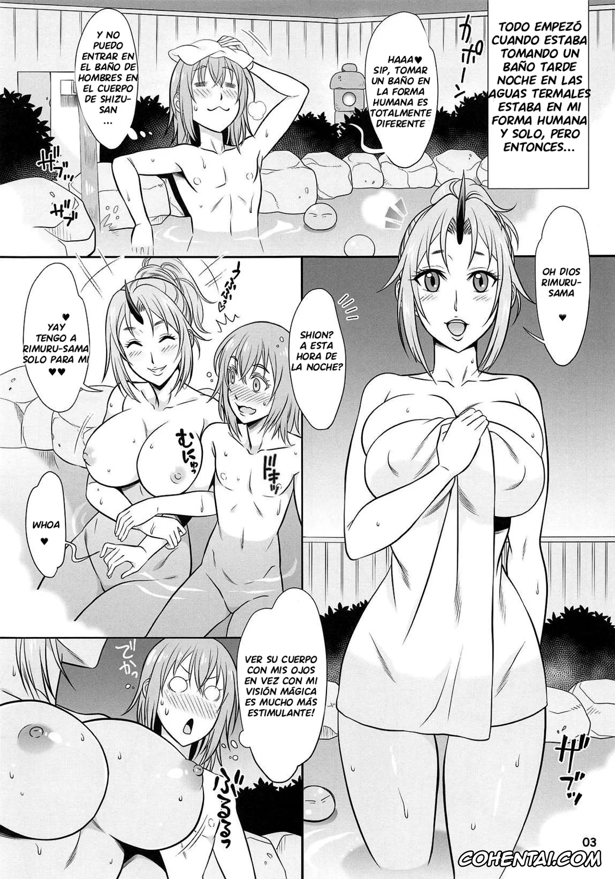Tensei Shitara Slime datta Ken xxx, Rimuru Tempest xxx, Shion xxx, Shuna xxx, SECRET (Tensei Shitara Slime datta Ken), pagina 4