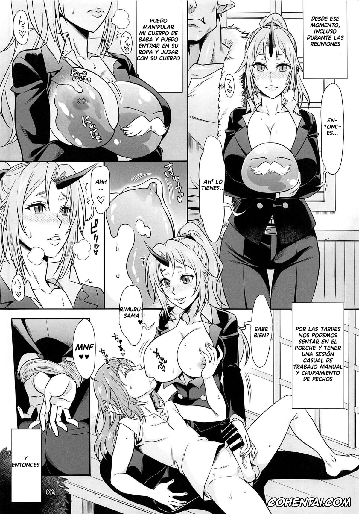 Tensei Shitara Slime datta Ken xxx, Rimuru Tempest xxx, Shion xxx, Shuna xxx, SECRET (Tensei Shitara Slime datta Ken), pagina 7