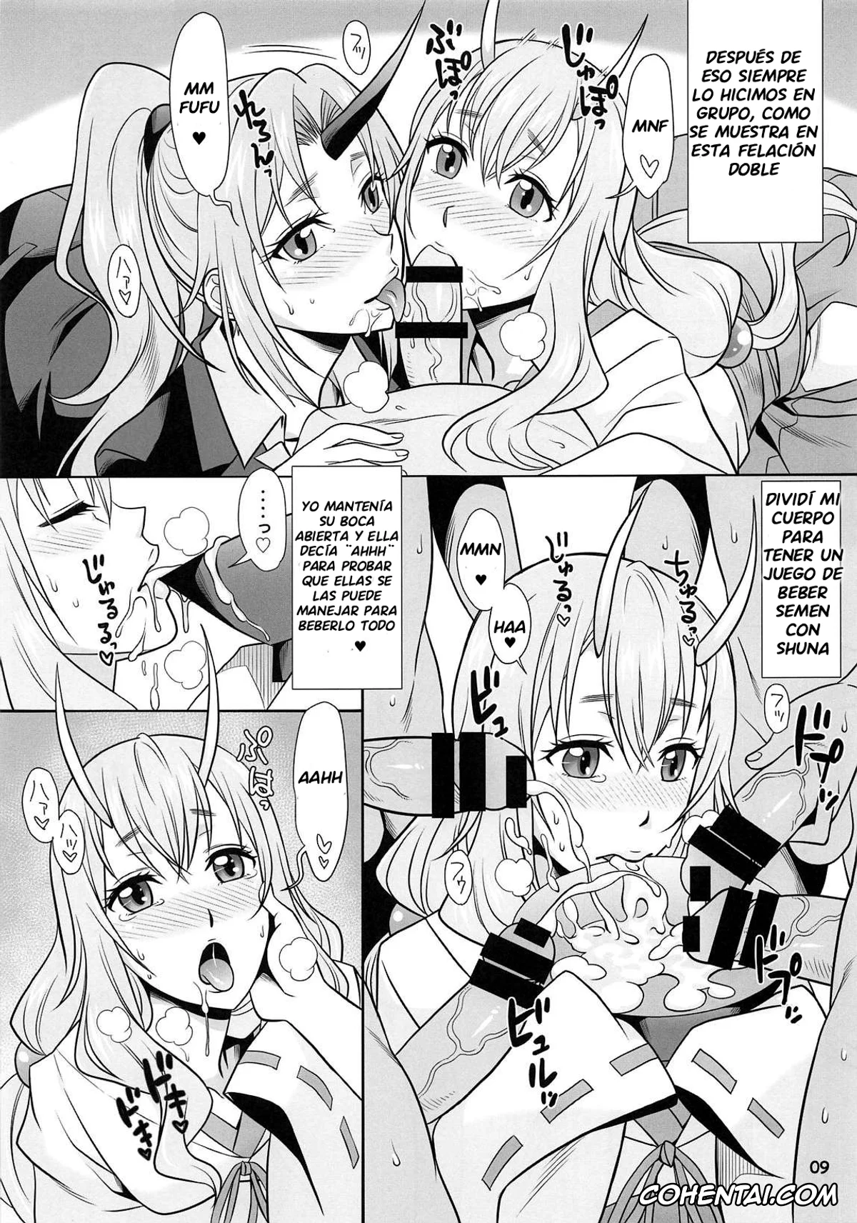 Tensei Shitara Slime datta Ken xxx, Rimuru Tempest xxx, Shion xxx, Shuna xxx, SECRET (Tensei Shitara Slime datta Ken), pagina 10