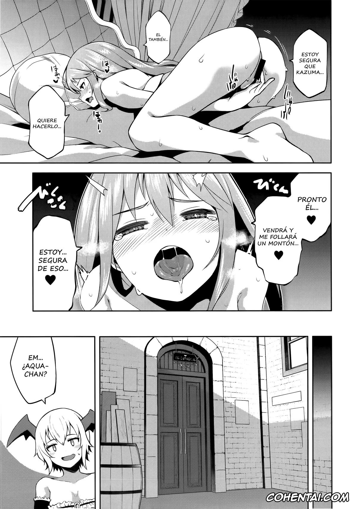 Kono Subarashii Sekai ni Syukufuku o! xxx, Aqua xxx, Kazuma Satou xxx, Kono Damegami-sama ni Zecchou o!! (Kono Subarashii Sekai ni Syukufuku o!), pagina 10